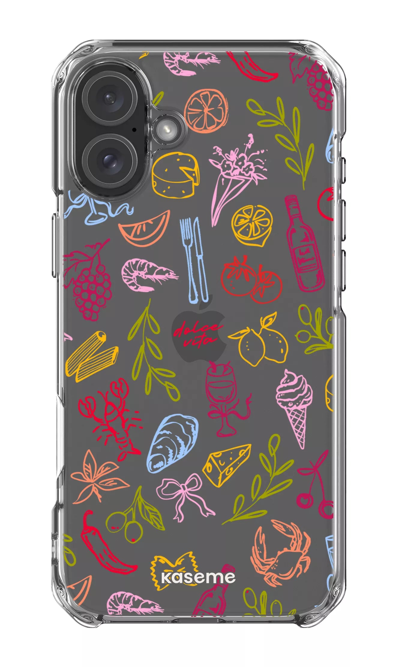 iPhone 16 Plus Clear Case Cucina Viva Clear Case -