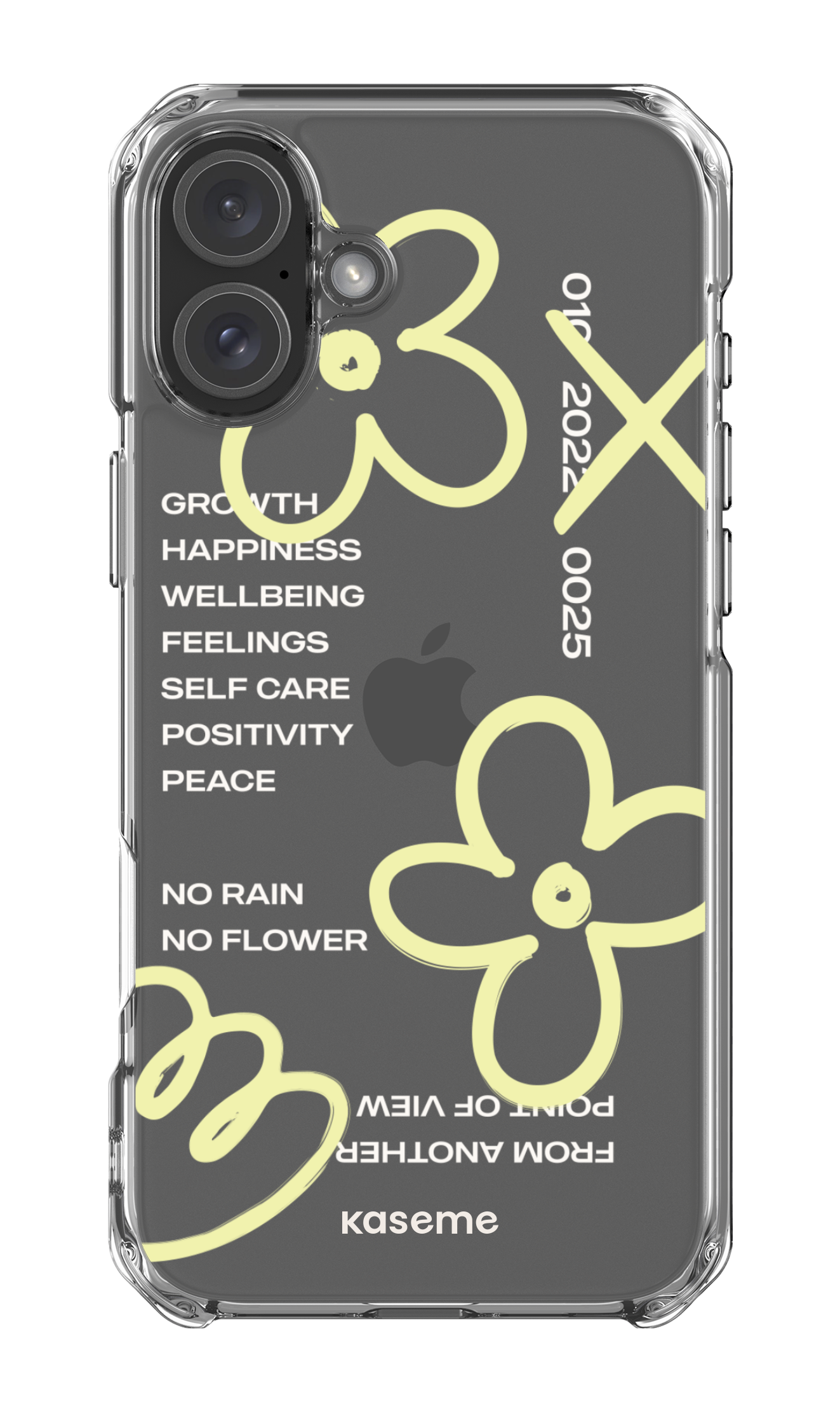 iPhone 16 Plus Clear Case Feelings clear case -