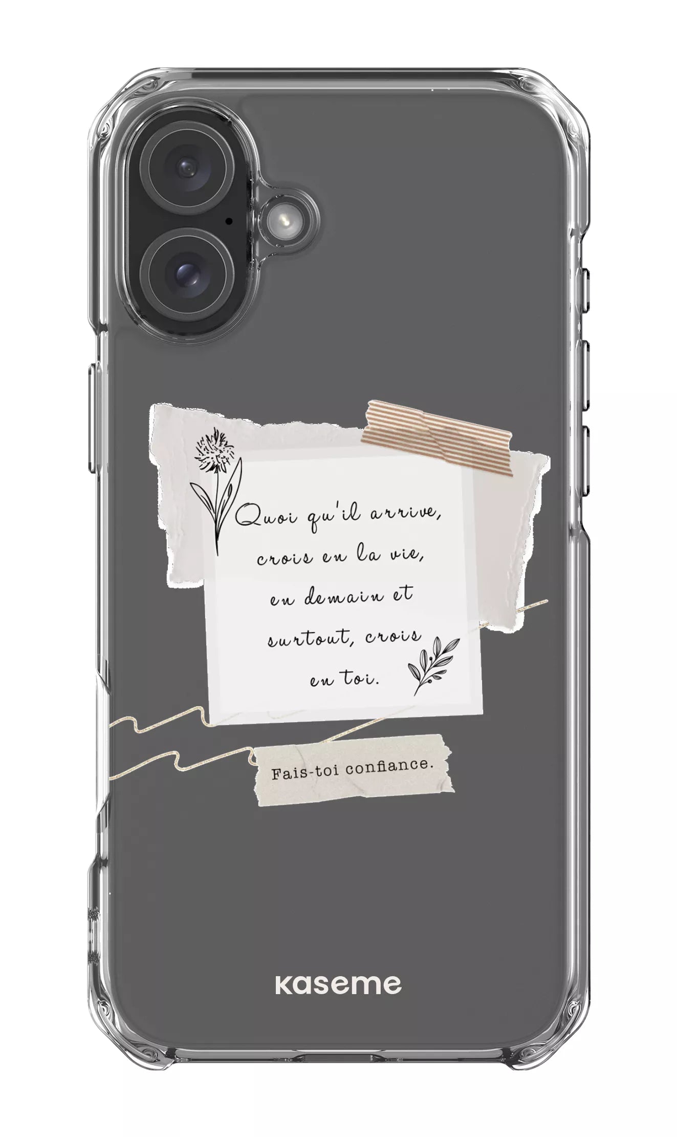 iPhone 16 Plus Clear Case Foi Clear Case -