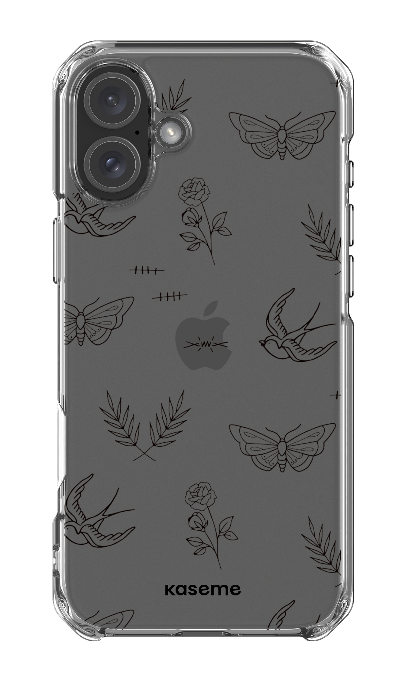 iPhone 16 Plus Clear Case Ink Clear Case -