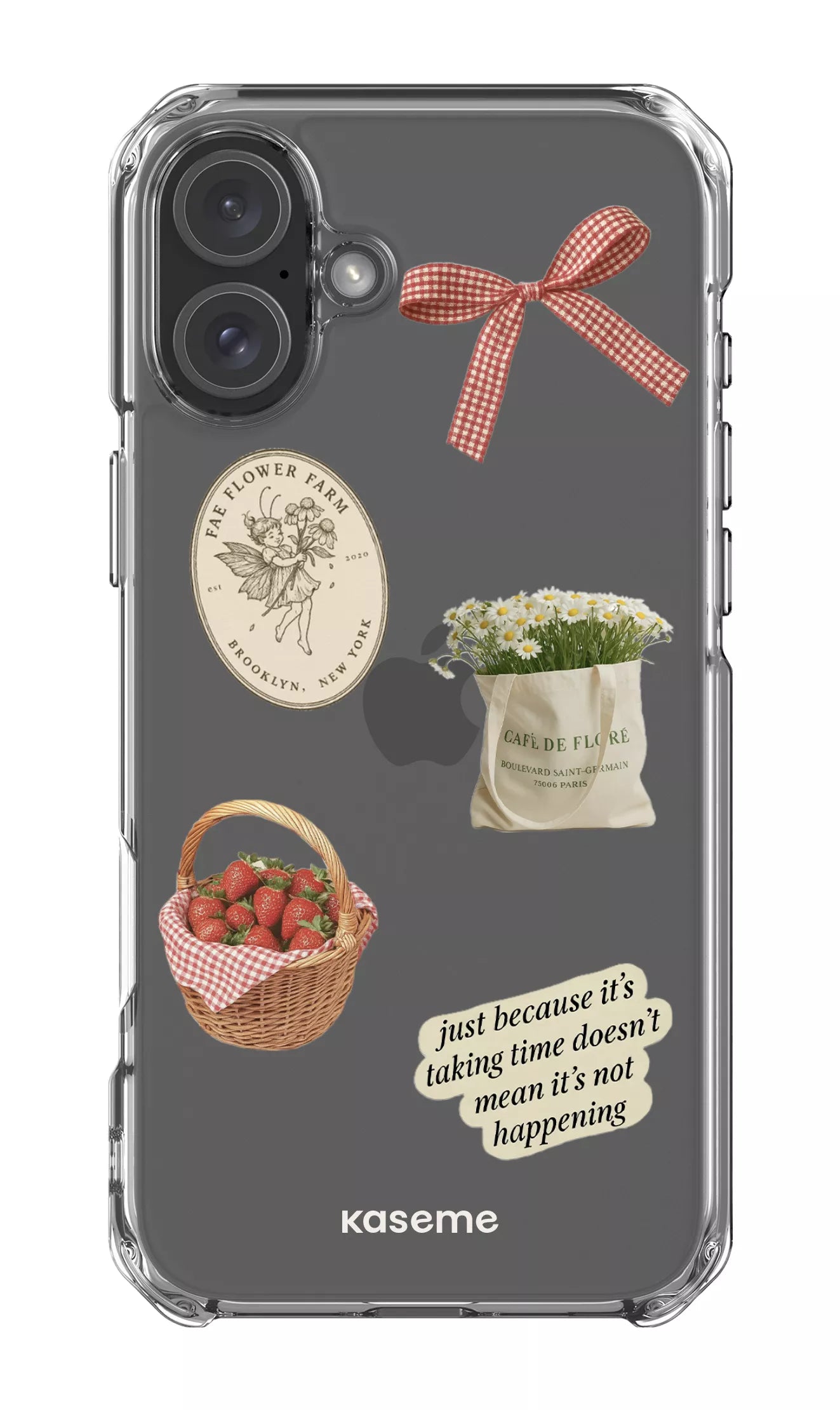 iPhone 16 Plus Clear Case June Clear Case -