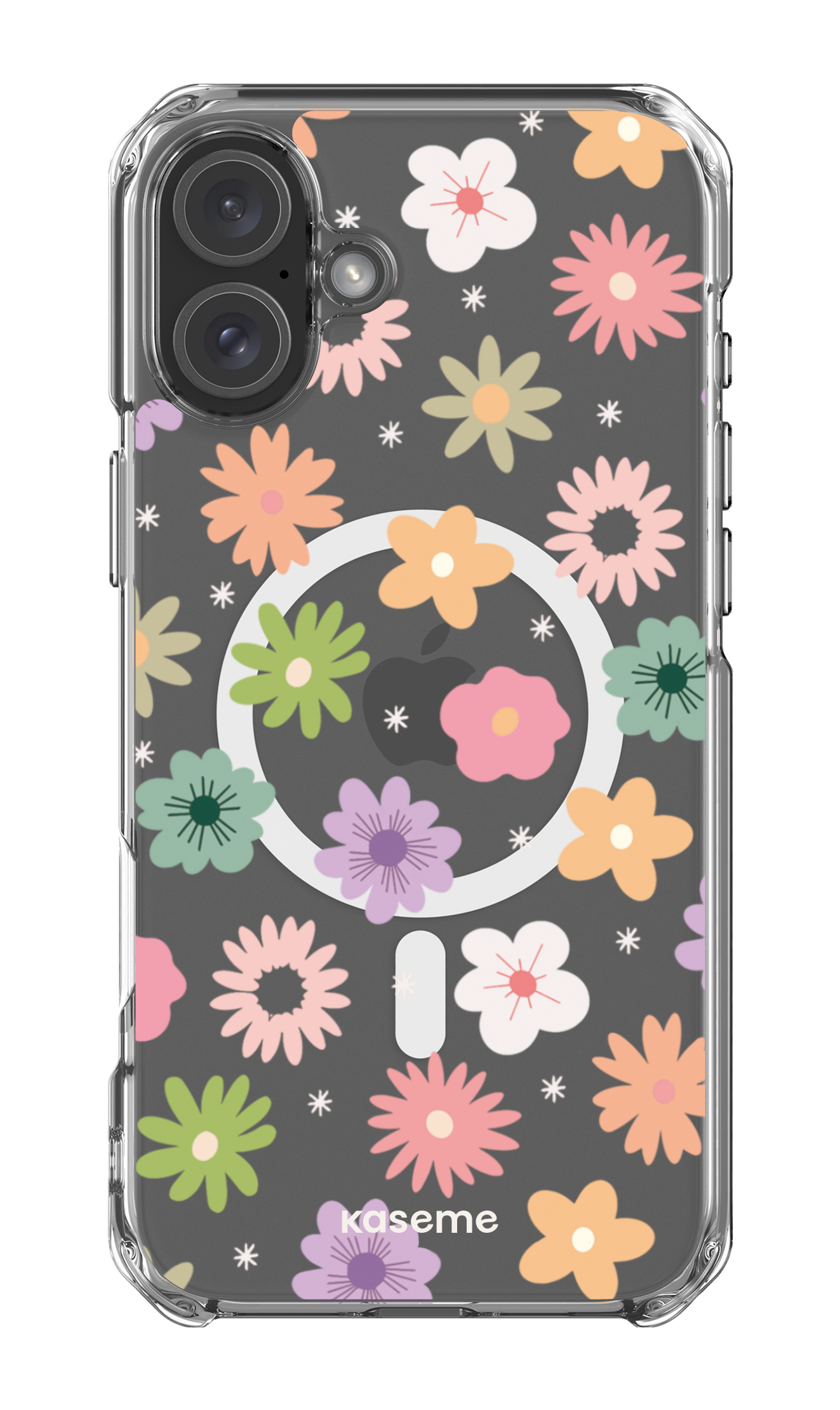 iPhone 16 Plus Clear Case Magsafe Adore small Clear Case -