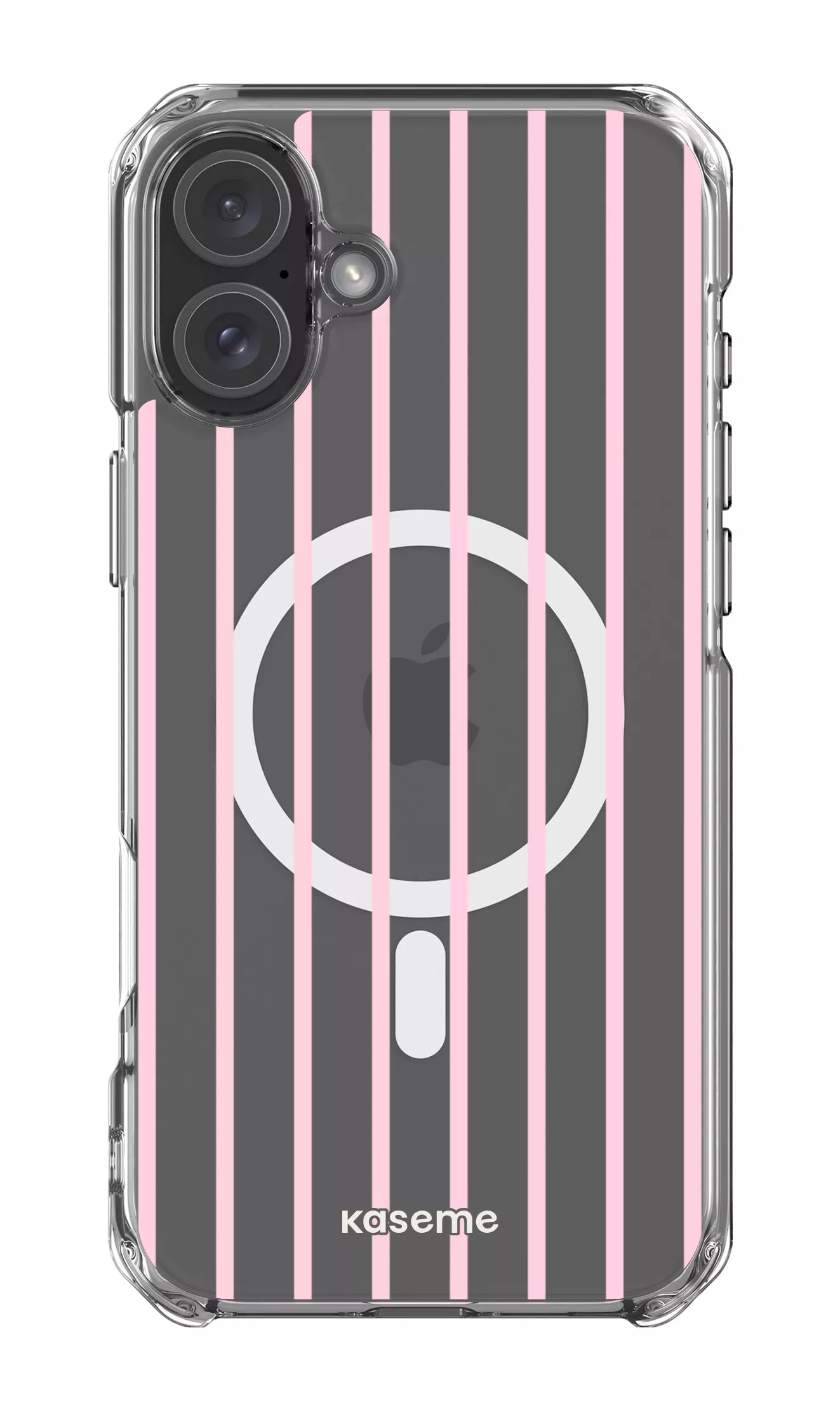 iPhone 16 Plus Clear Case Magsafe Dolce Striscia Clear Case -