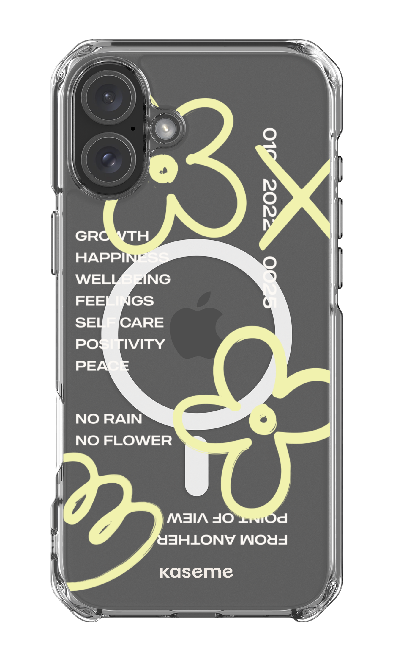 iPhone 16 Plus Clear Case Magsafe Feelings clear case -