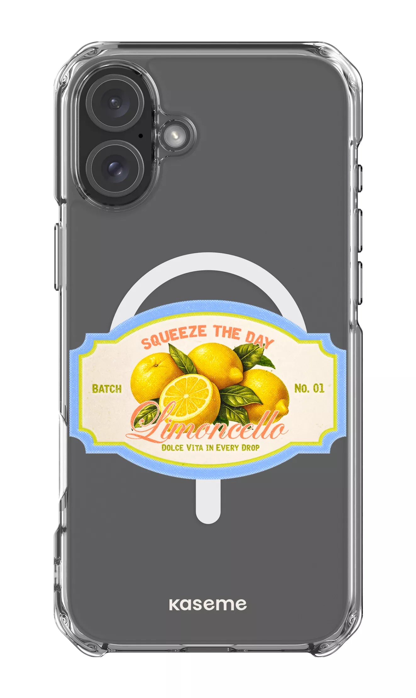 iPhone 16 Plus Clear Case Magsafe Limoncello Clear Case -