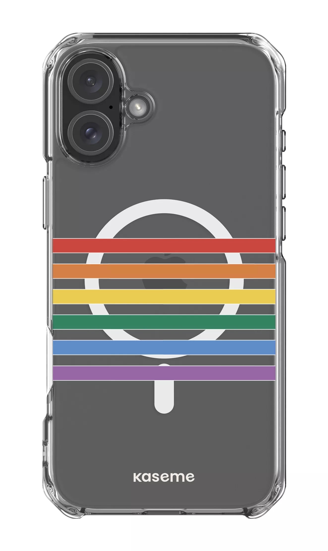 iPhone 16 Plus Clear Case Magsafe Out and proud Clear Case -