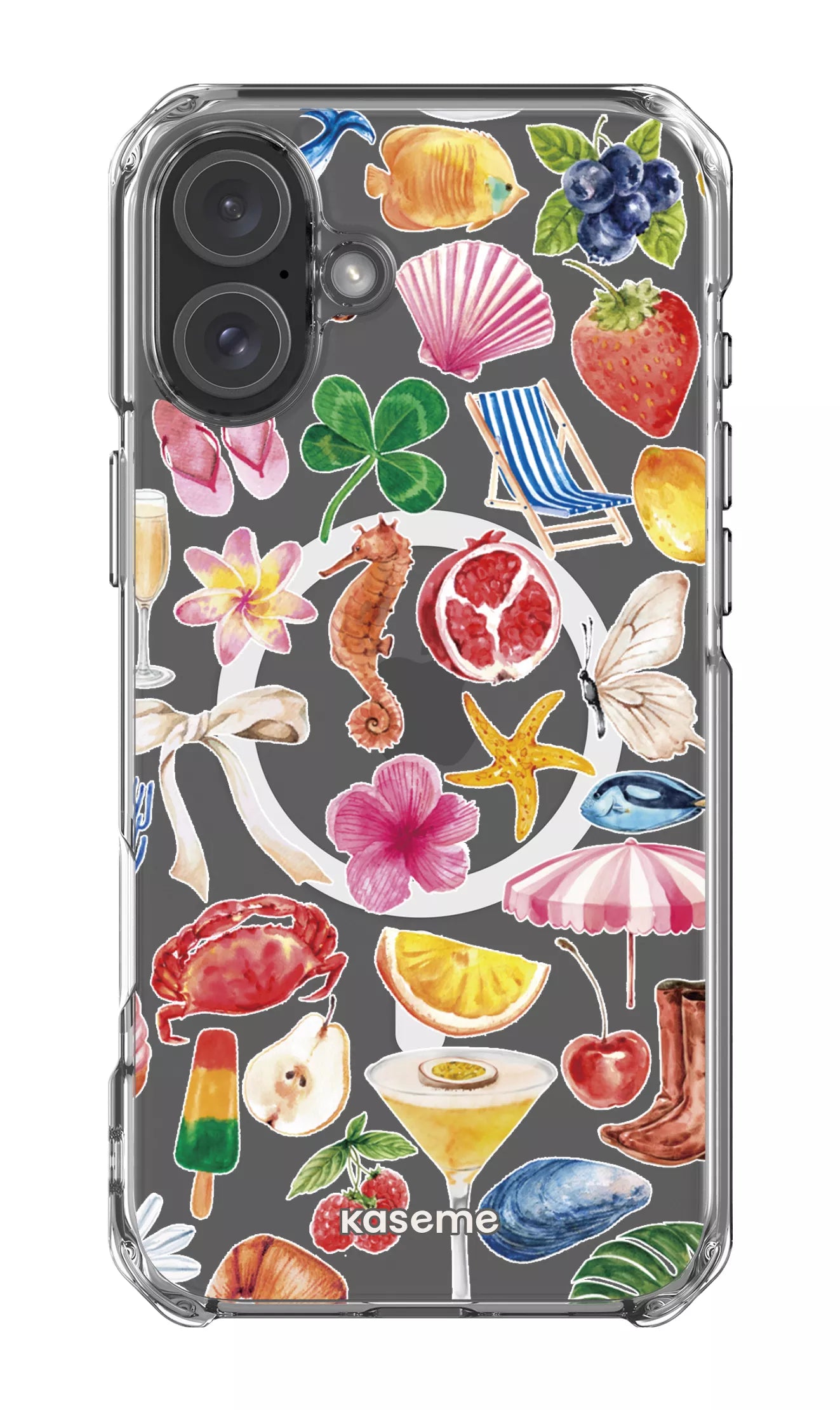 iPhone 16 Plus Clear Case Magsafe St-Tropez Clear Case -