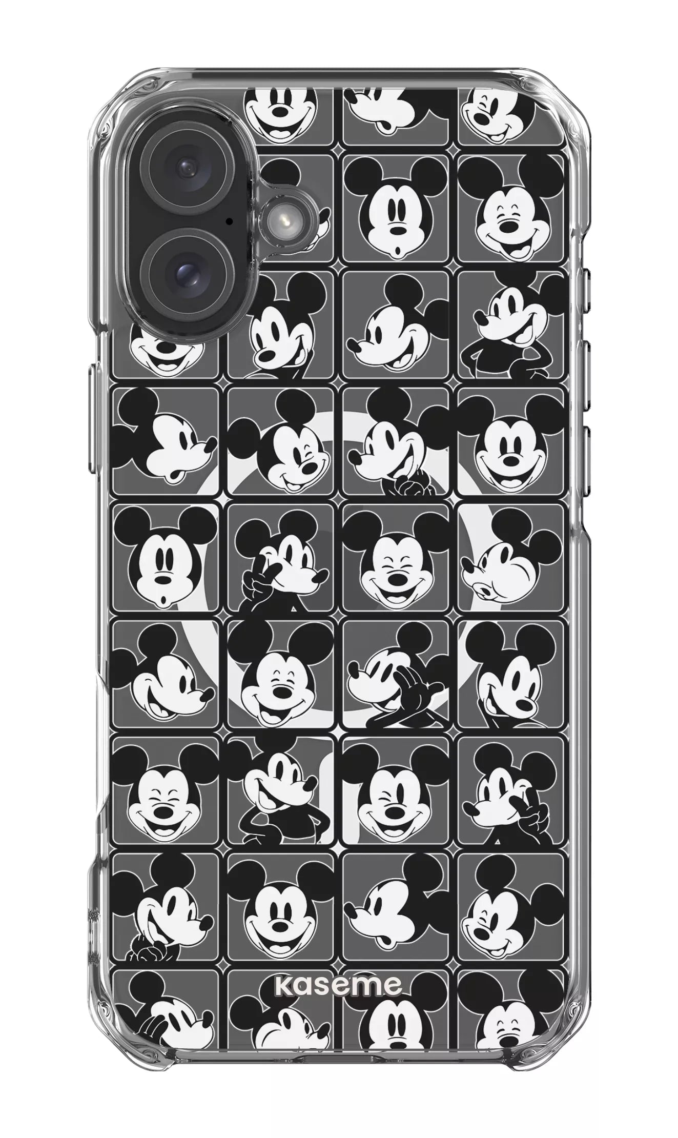 iPhone 16 Plus Clear Case Magsafe Whimsy Clear Case -