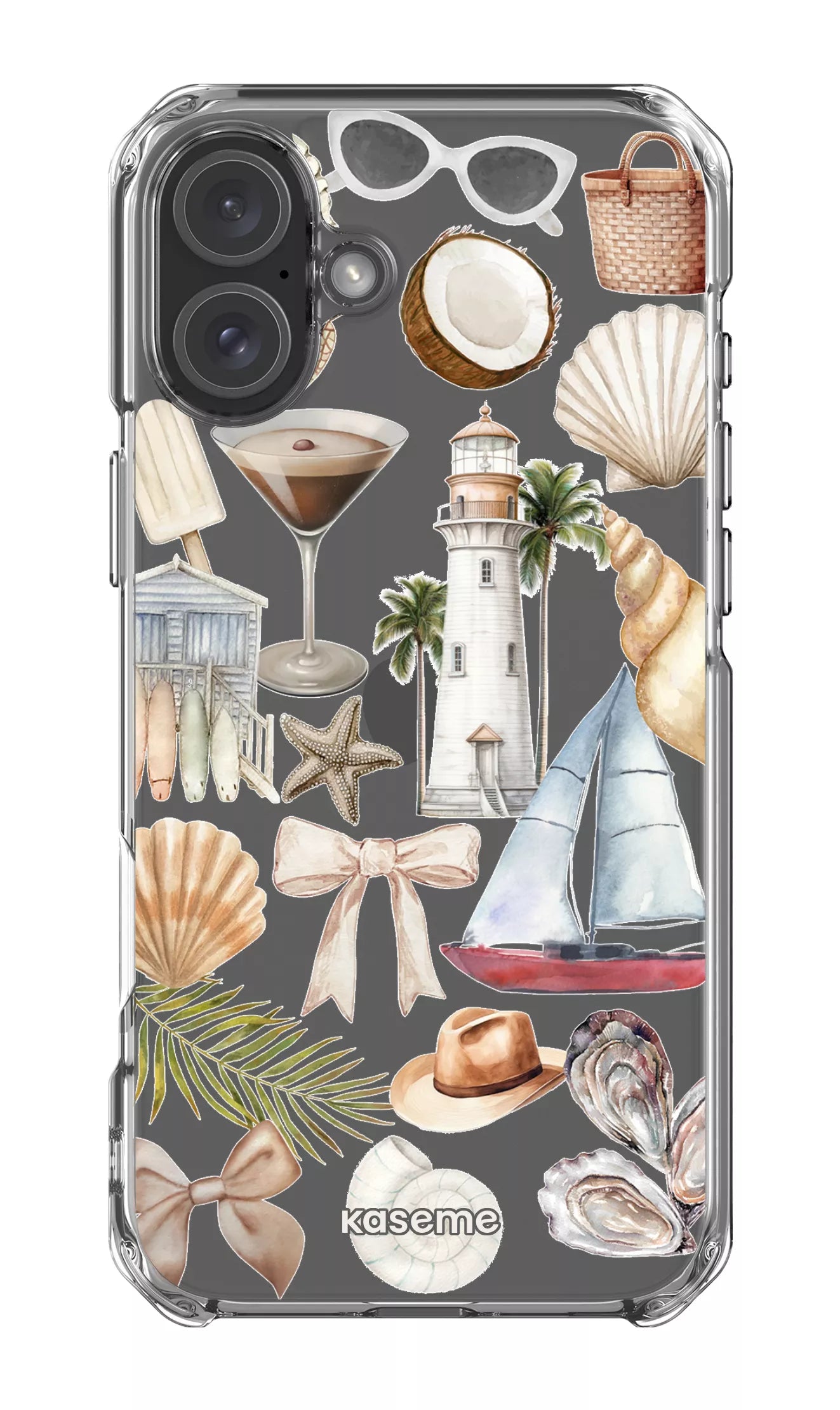 iPhone 16 Plus Clear Case Riviera Clear Case -