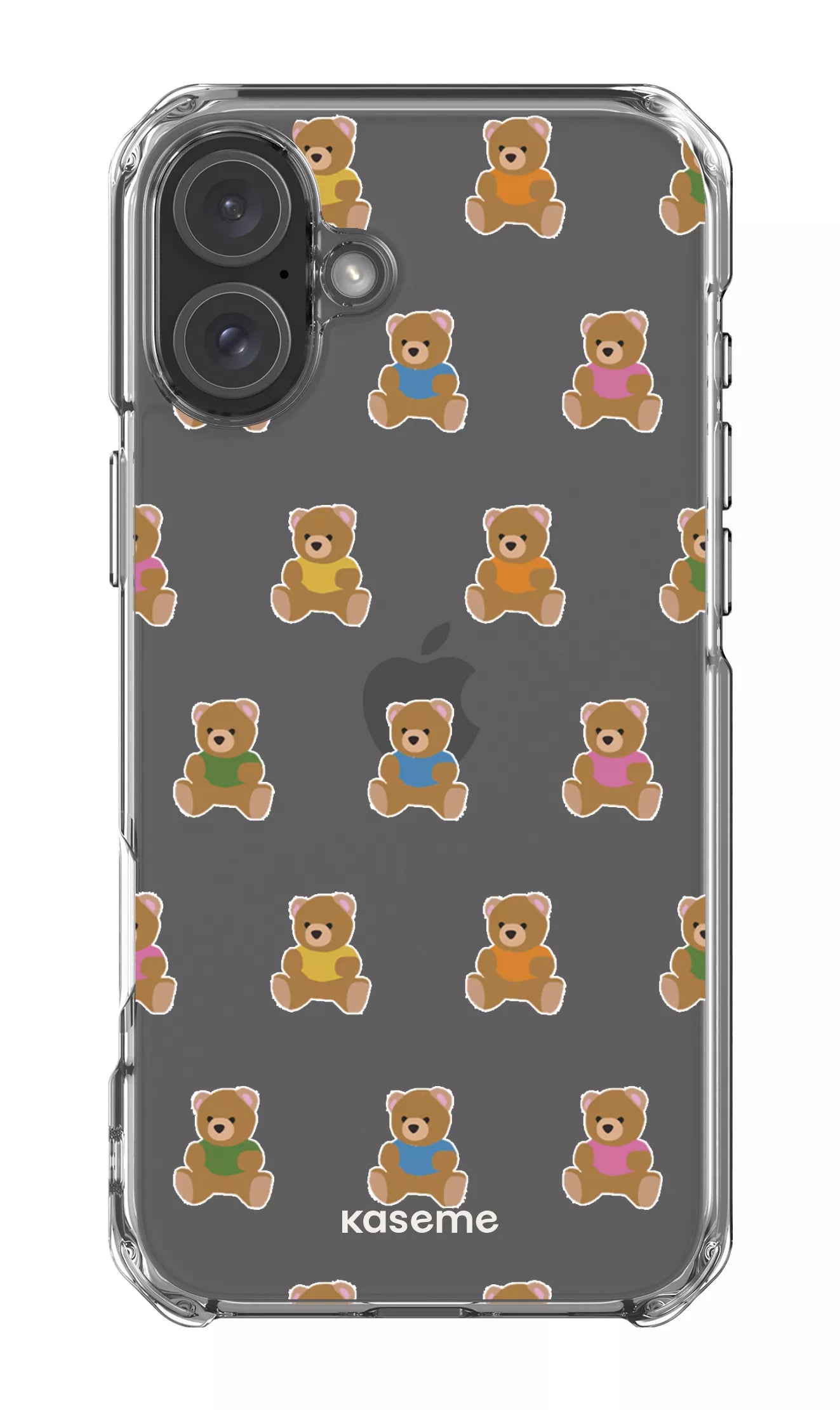 iPhone 16 Plus Clear Case Teddy Clear Case -