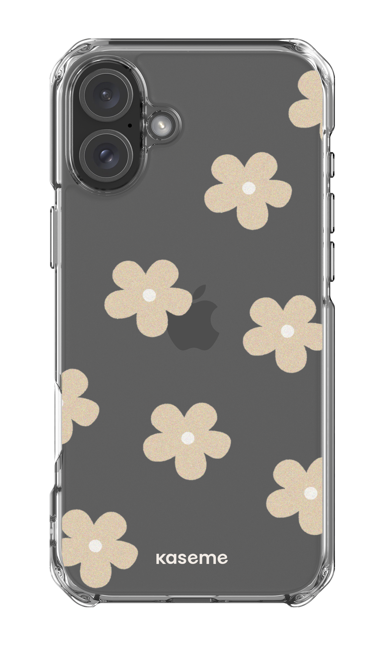 iPhone 16 Plus Clear Case Woodstock Beige Clear Case -