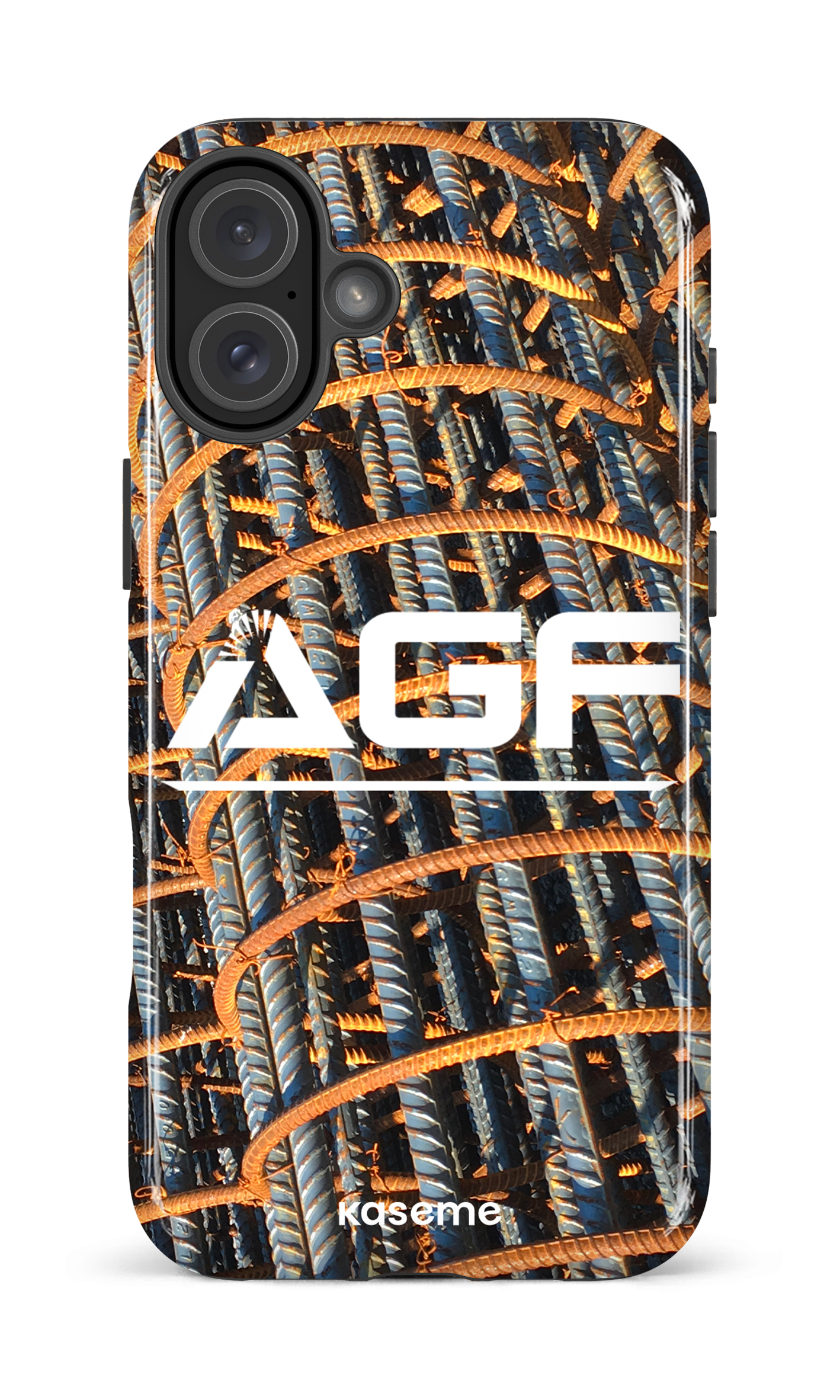 iPhone 16 Plus Impact Case AGF Acier -
