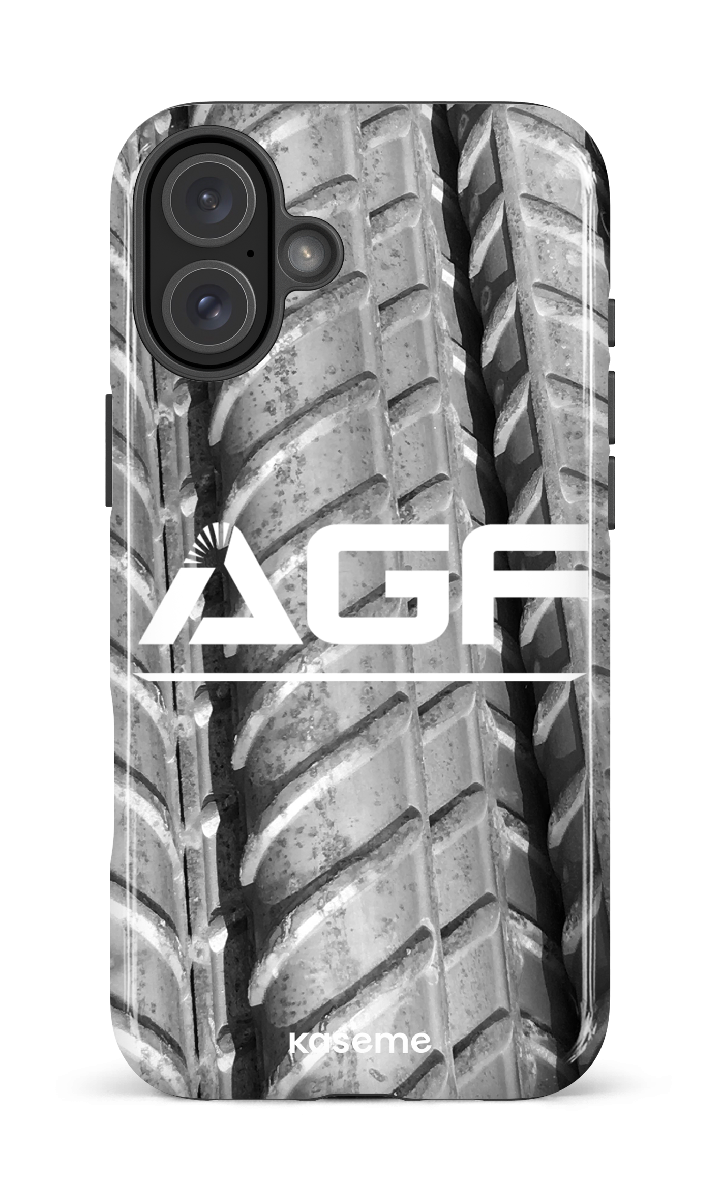 iPhone 16 Plus Impact Case AGF N&B -