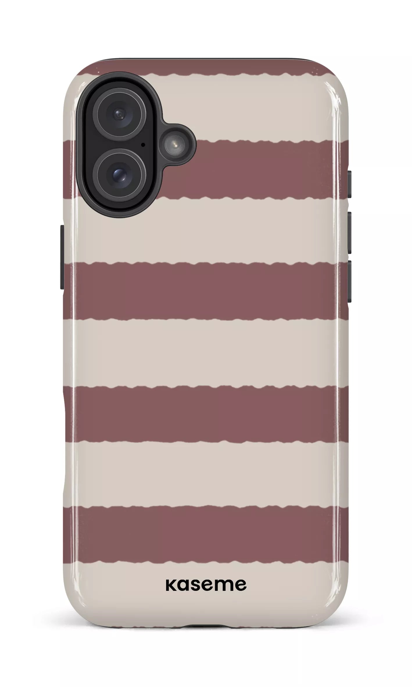 iPhone 16 Plus Impact Case Aligned Brown -