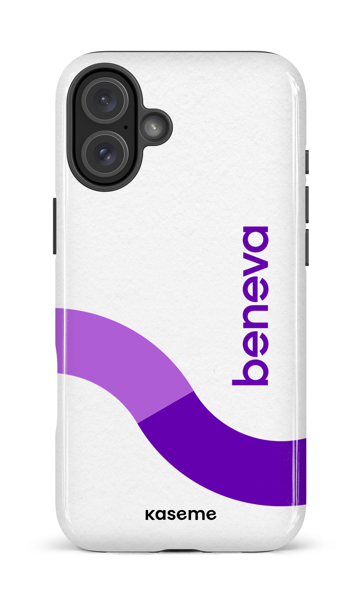 iPhone 16 Plus Impact Case Beneva Violet - Petite vague -