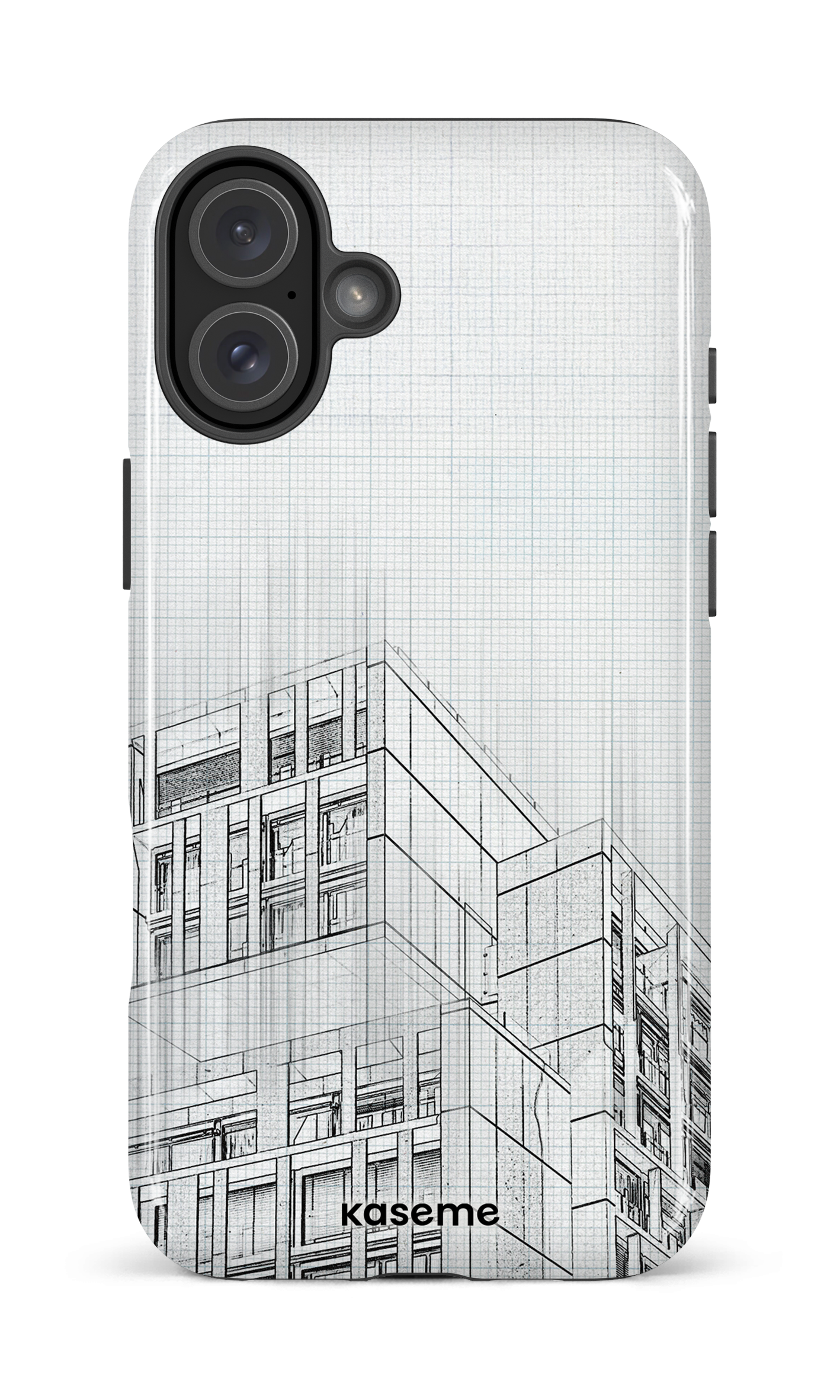 iPhone 16 Plus Impact Case Blueprint -