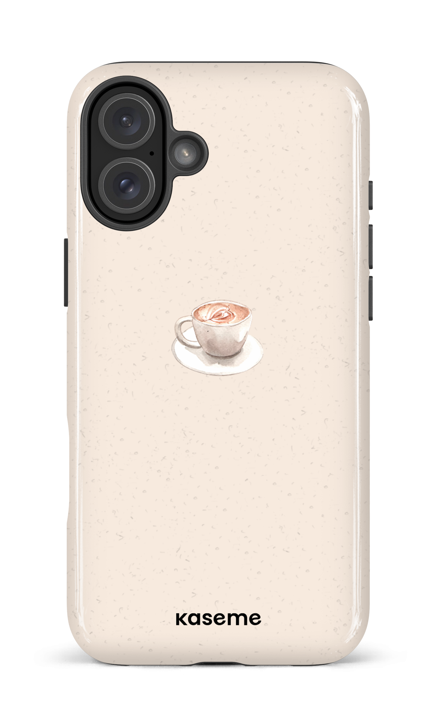 iPhone 16 Plus Impact Case Brew beige -