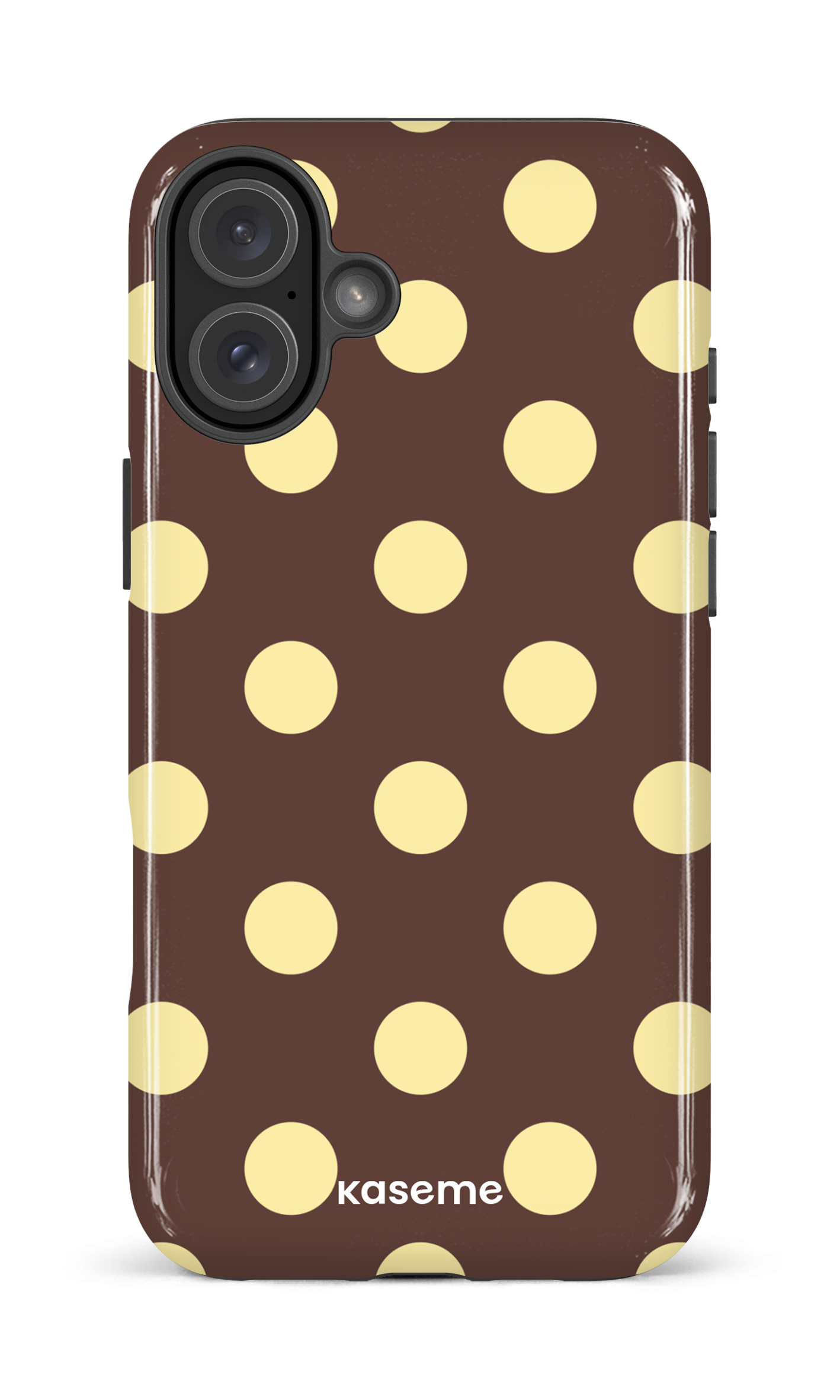 iPhone 16 Plus Impact Case Couture Brown -