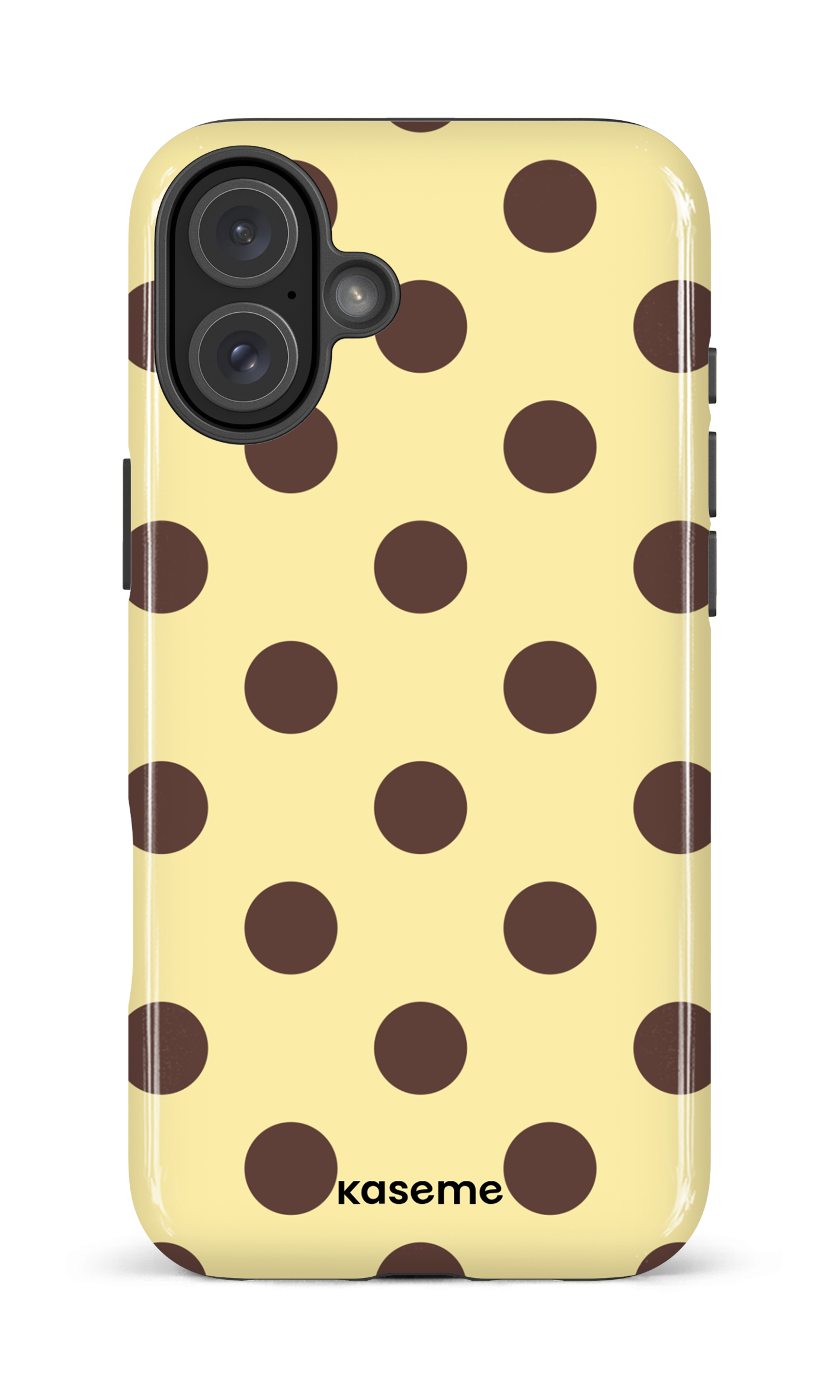 iPhone 16 Plus Impact Case Couture Yellow -