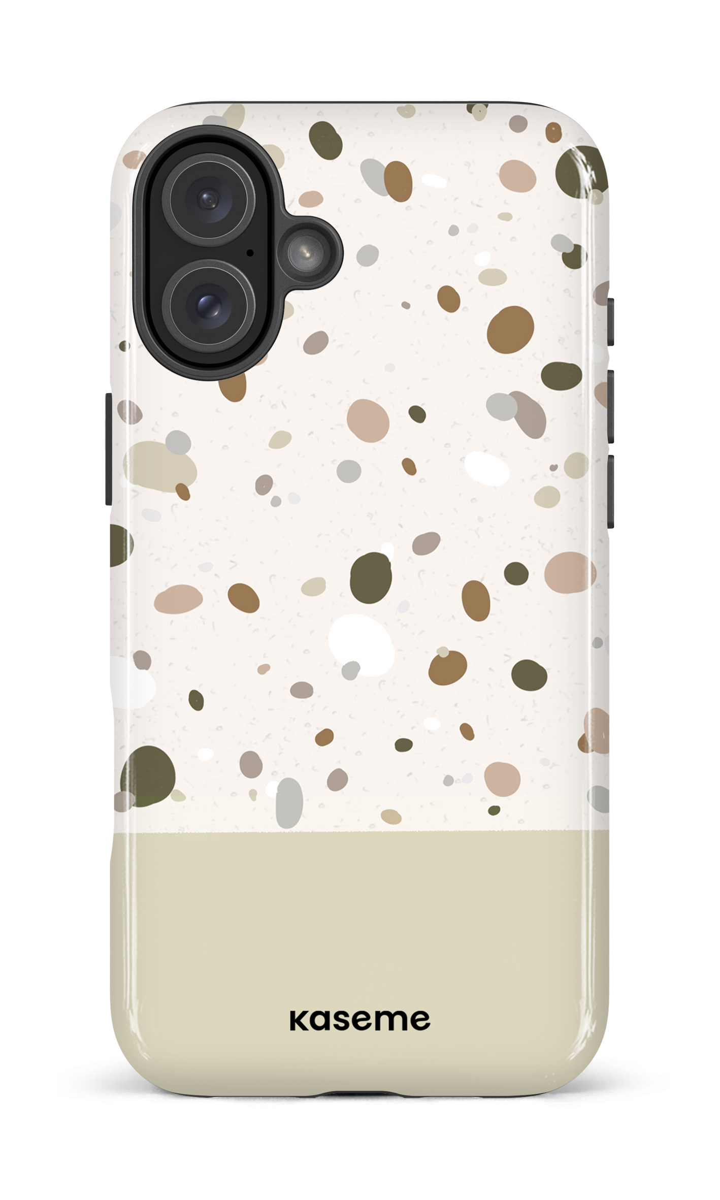 iPhone 16 Plus Impact Case Creamy -