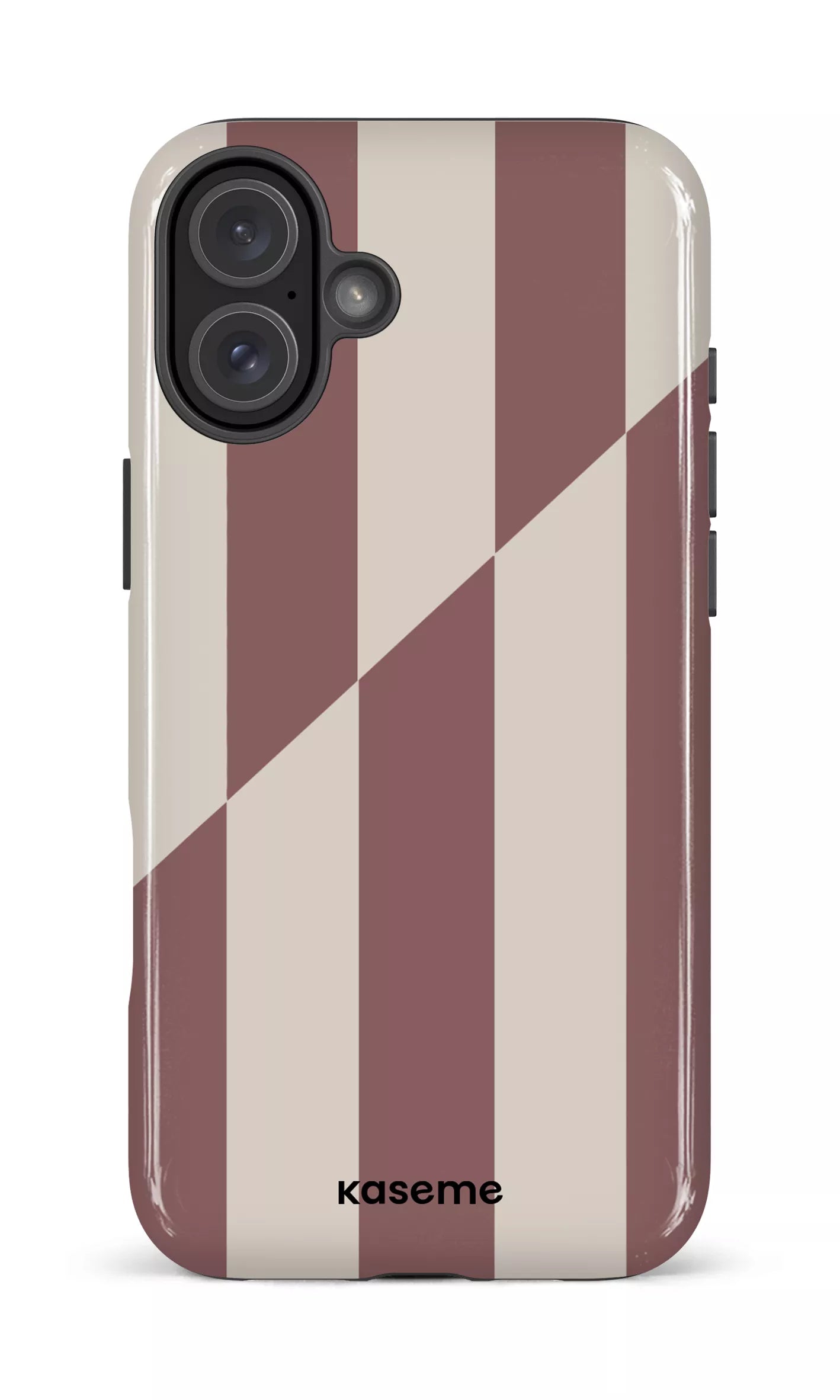 iPhone 16 Plus Impact Case Divided Brown -
