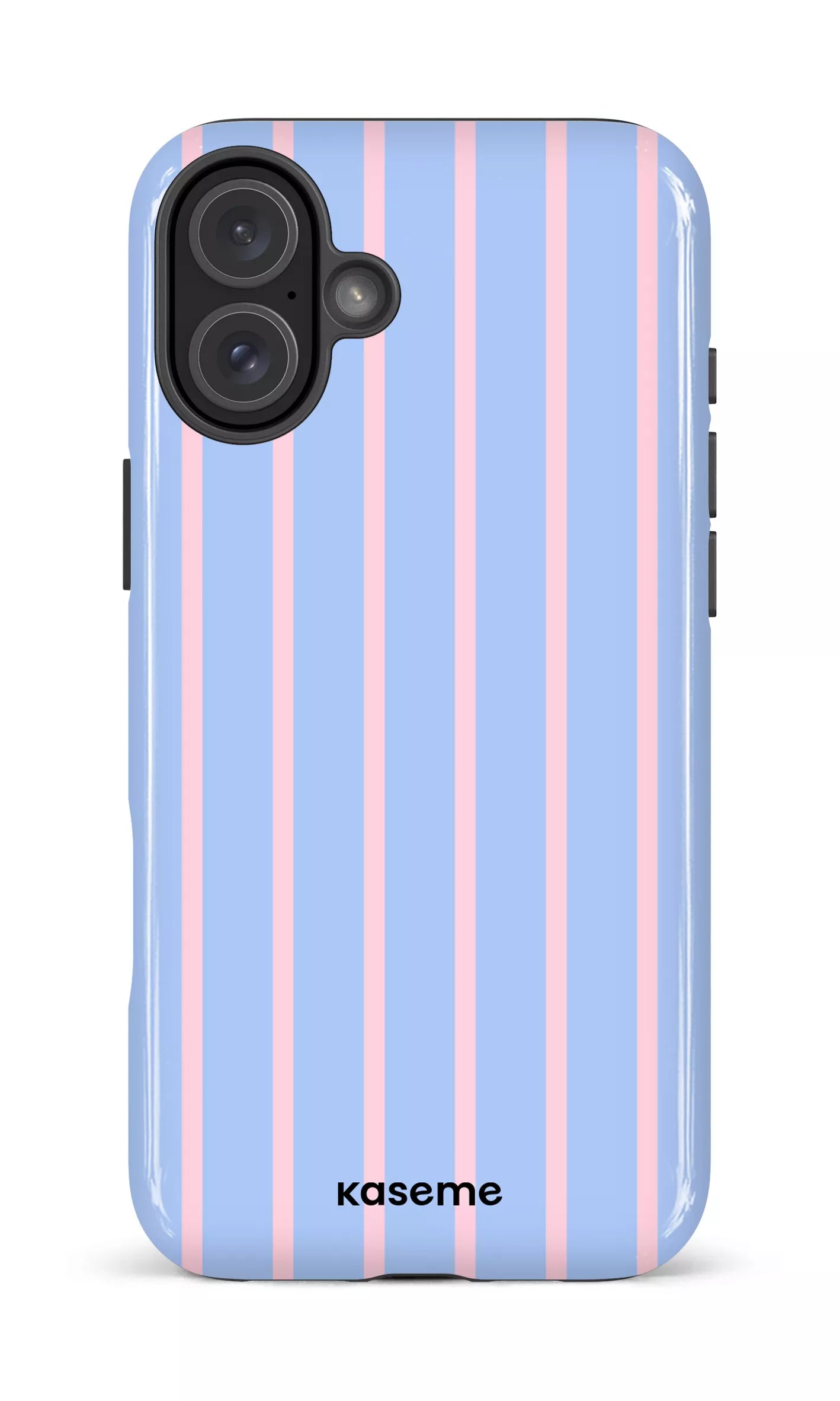 iPhone 16 Plus Impact Case Dolce Striscia Blue -