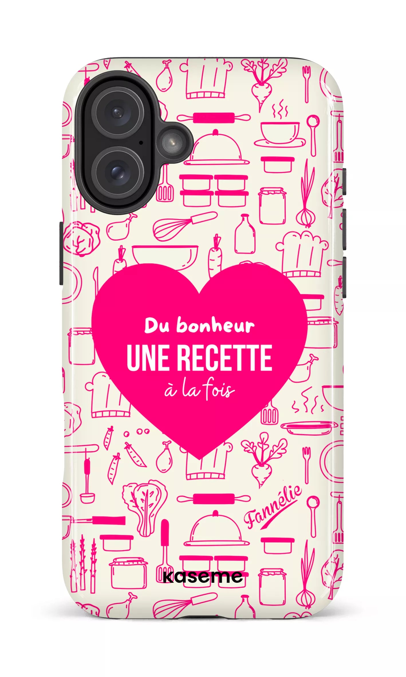 iPhone 16 Plus Impact Case Du bonheur une recette à la fois -