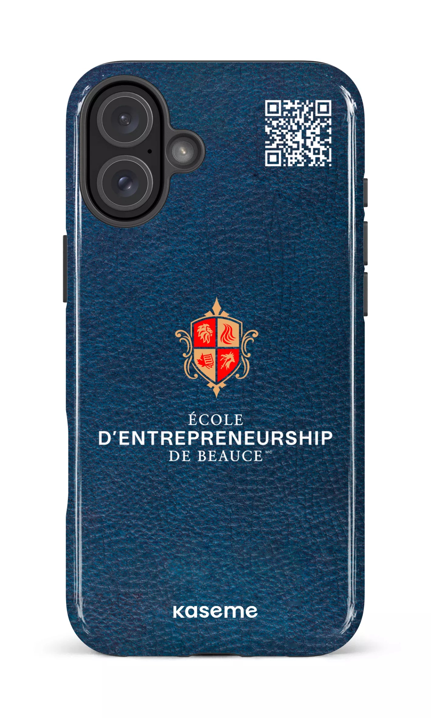 iPhone 16 Plus Impact Case EEB Bleu QR -