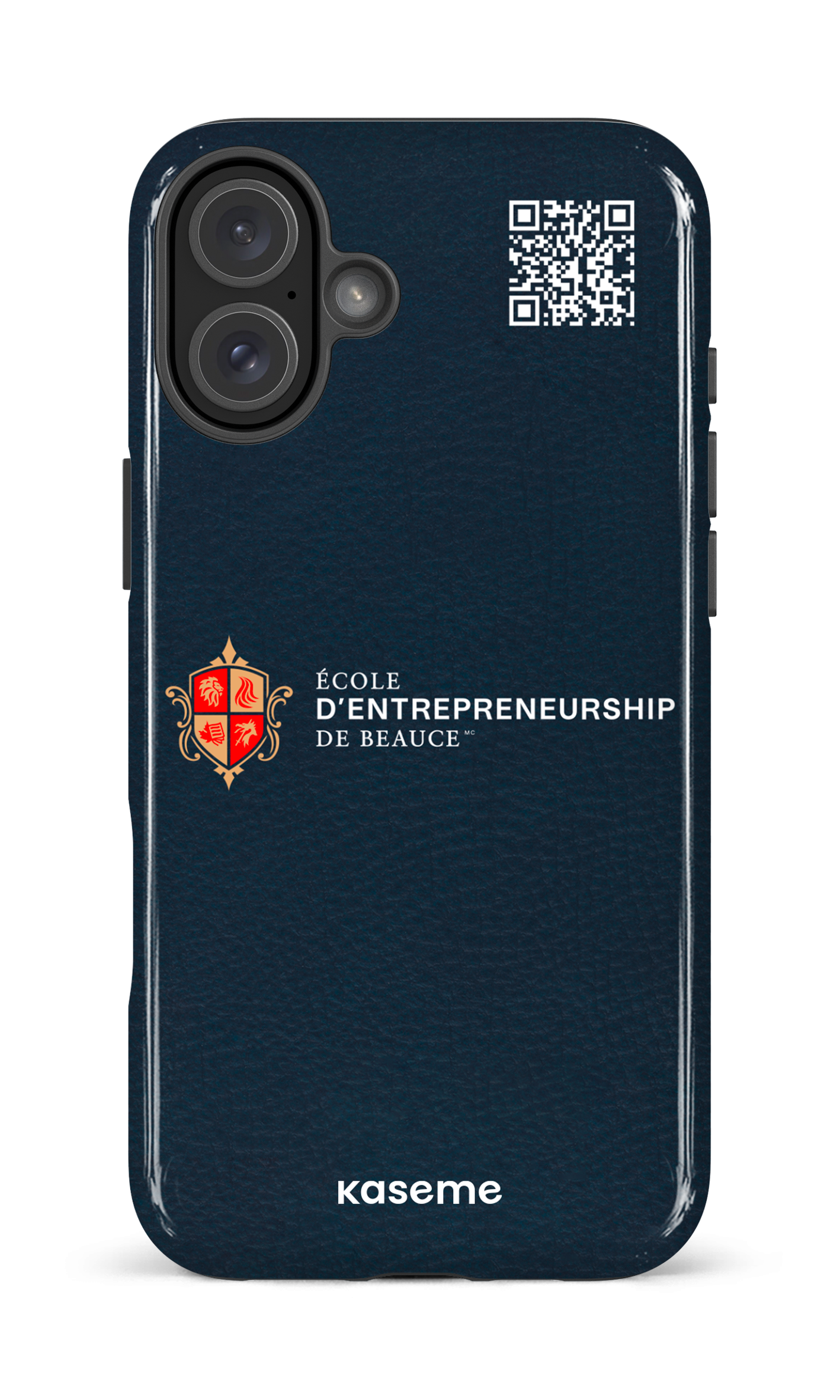 iPhone 16 Plus Impact Case EEB Bleu QR -