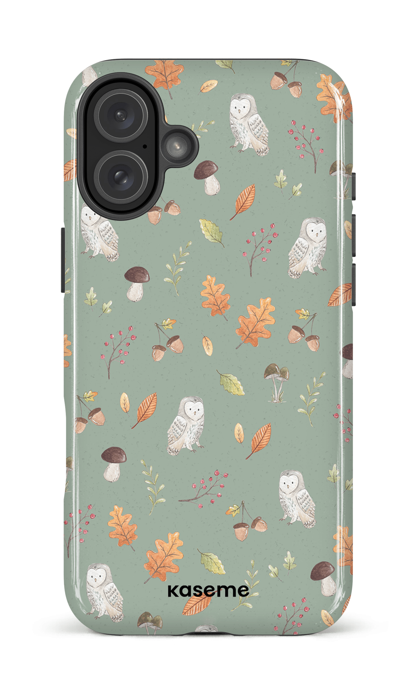 iPhone 16 Plus Impact Case Foliage green -