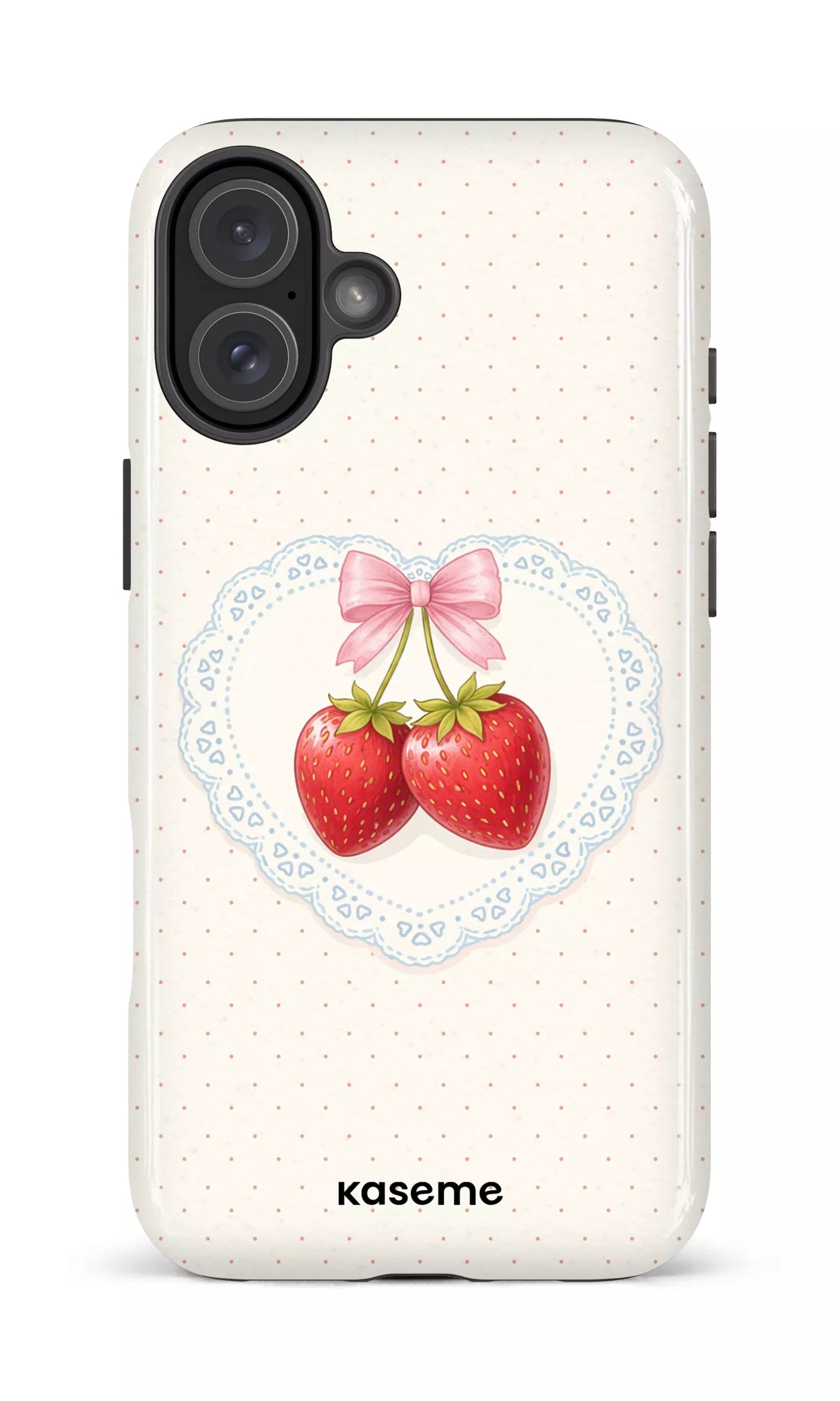 iPhone 16 Plus Impact Case Fresa Lace -
