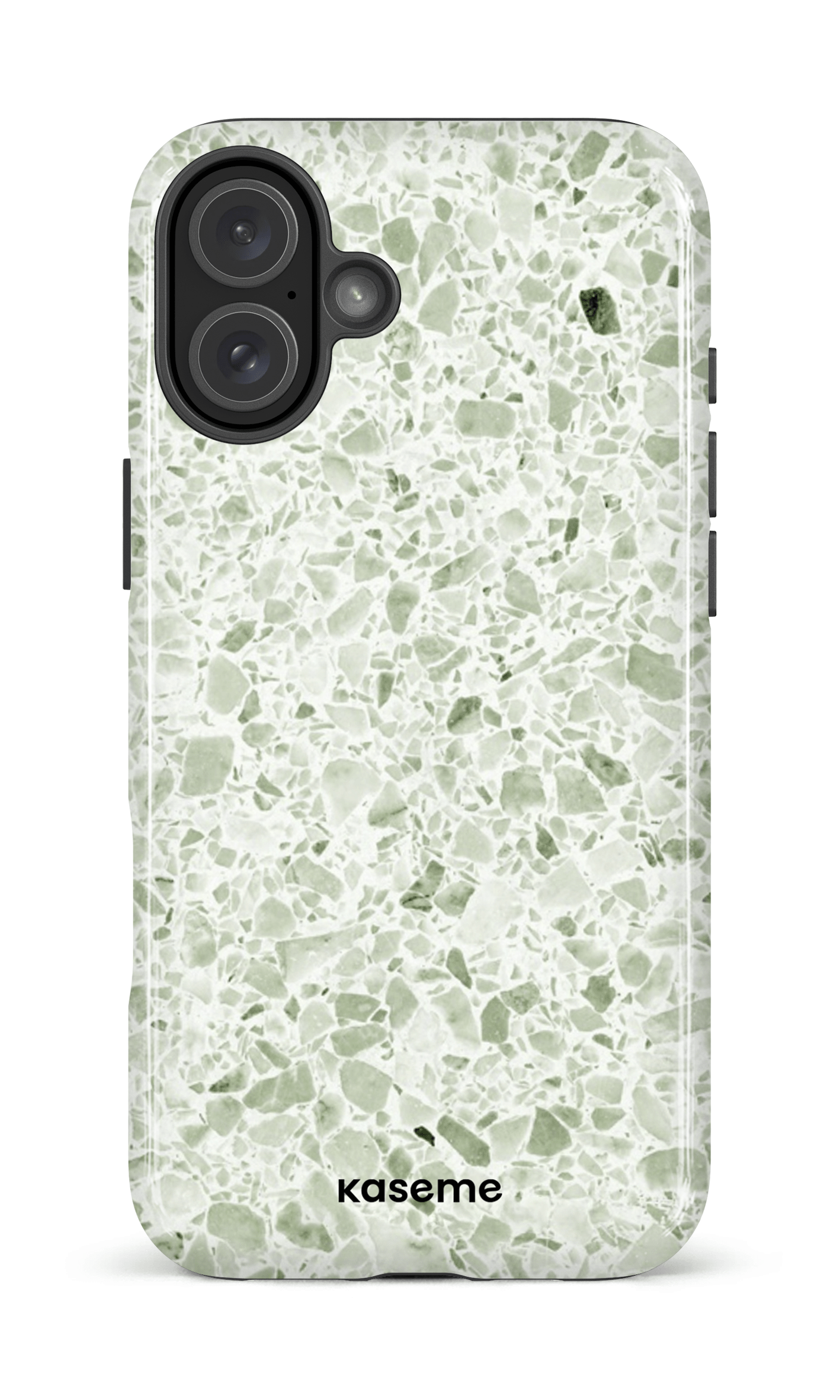 iPhone 16 Plus Impact Case Frozen stone green -