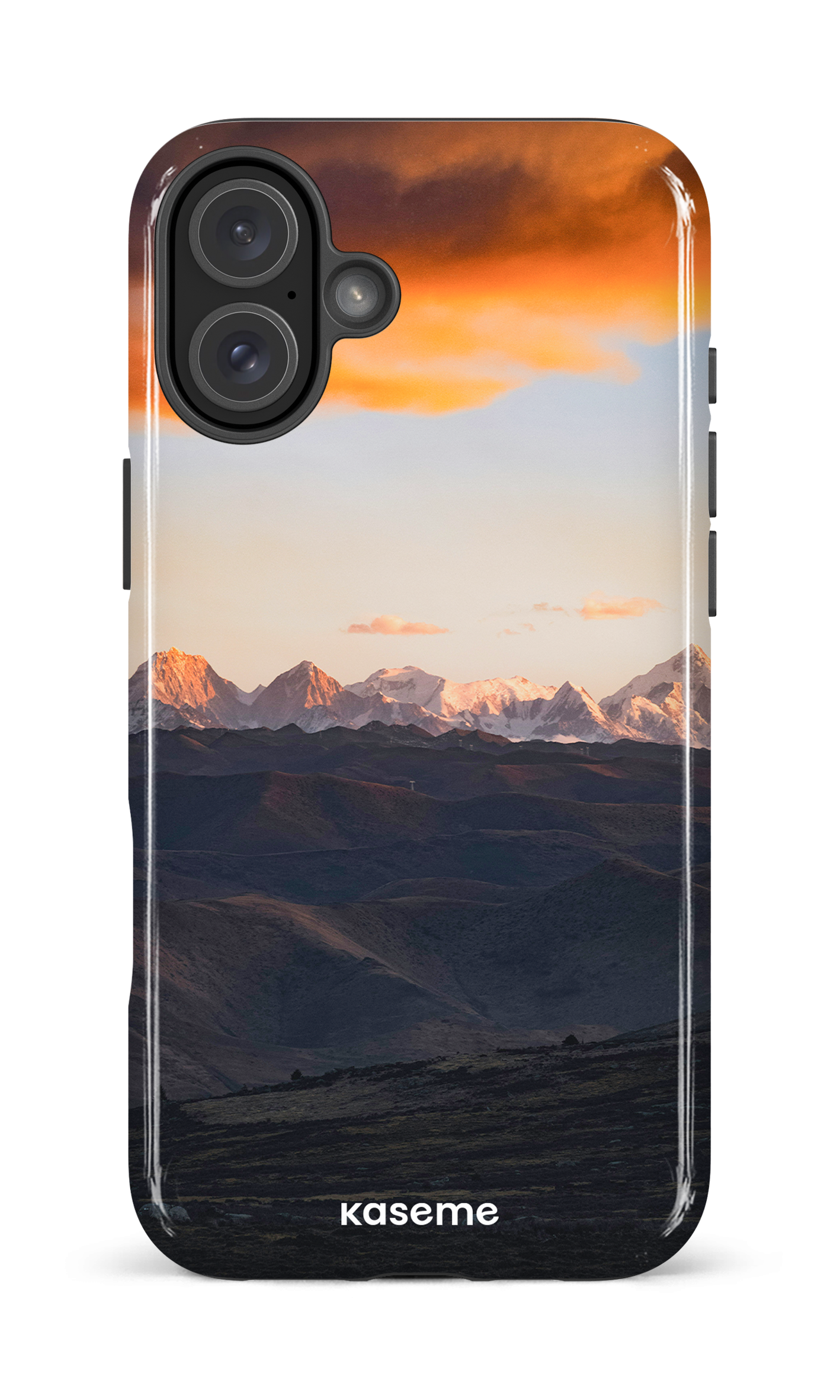 iPhone 16 Plus Impact Case Golden Peaks -