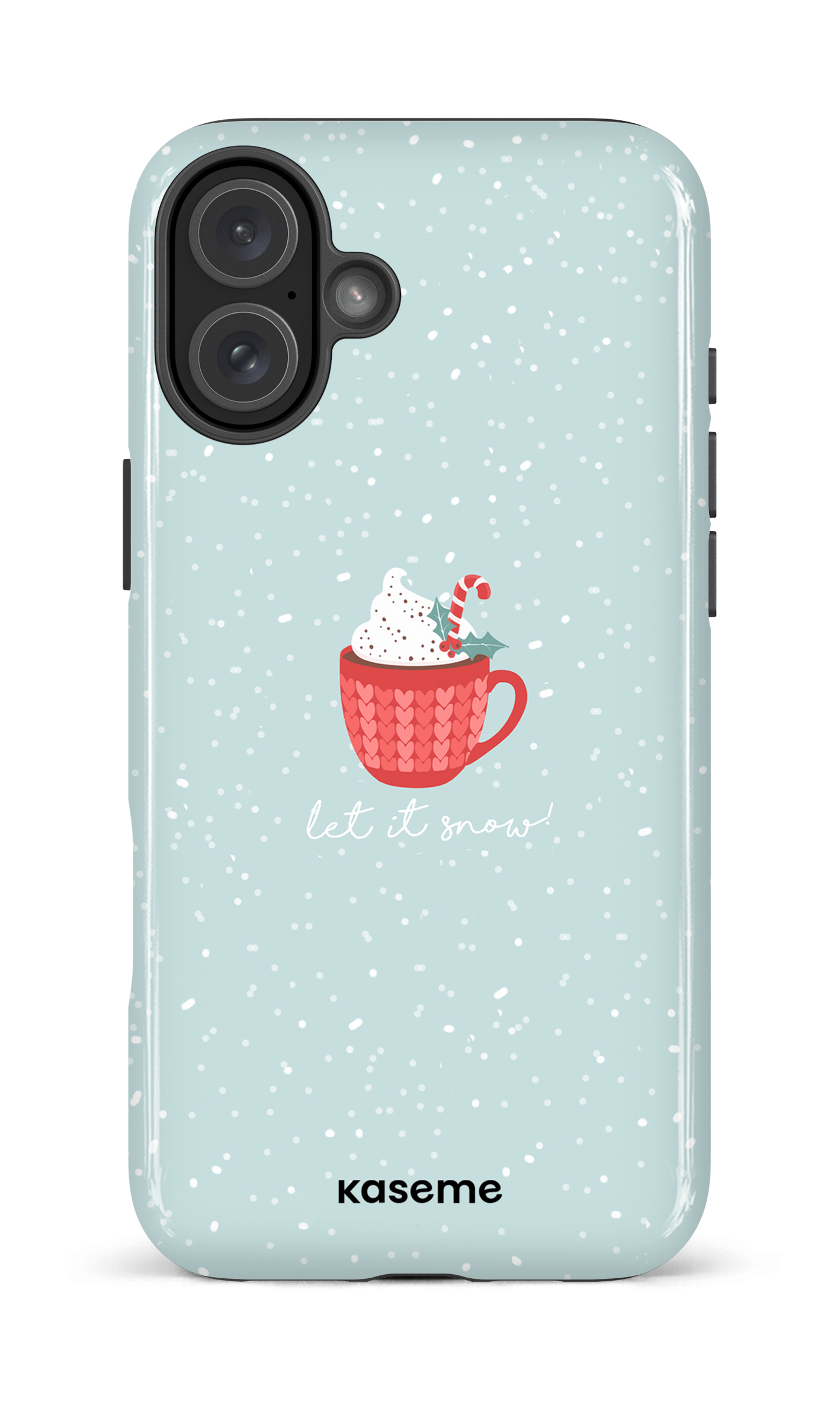 iPhone 16 Plus Impact Case Hot Cocoa -