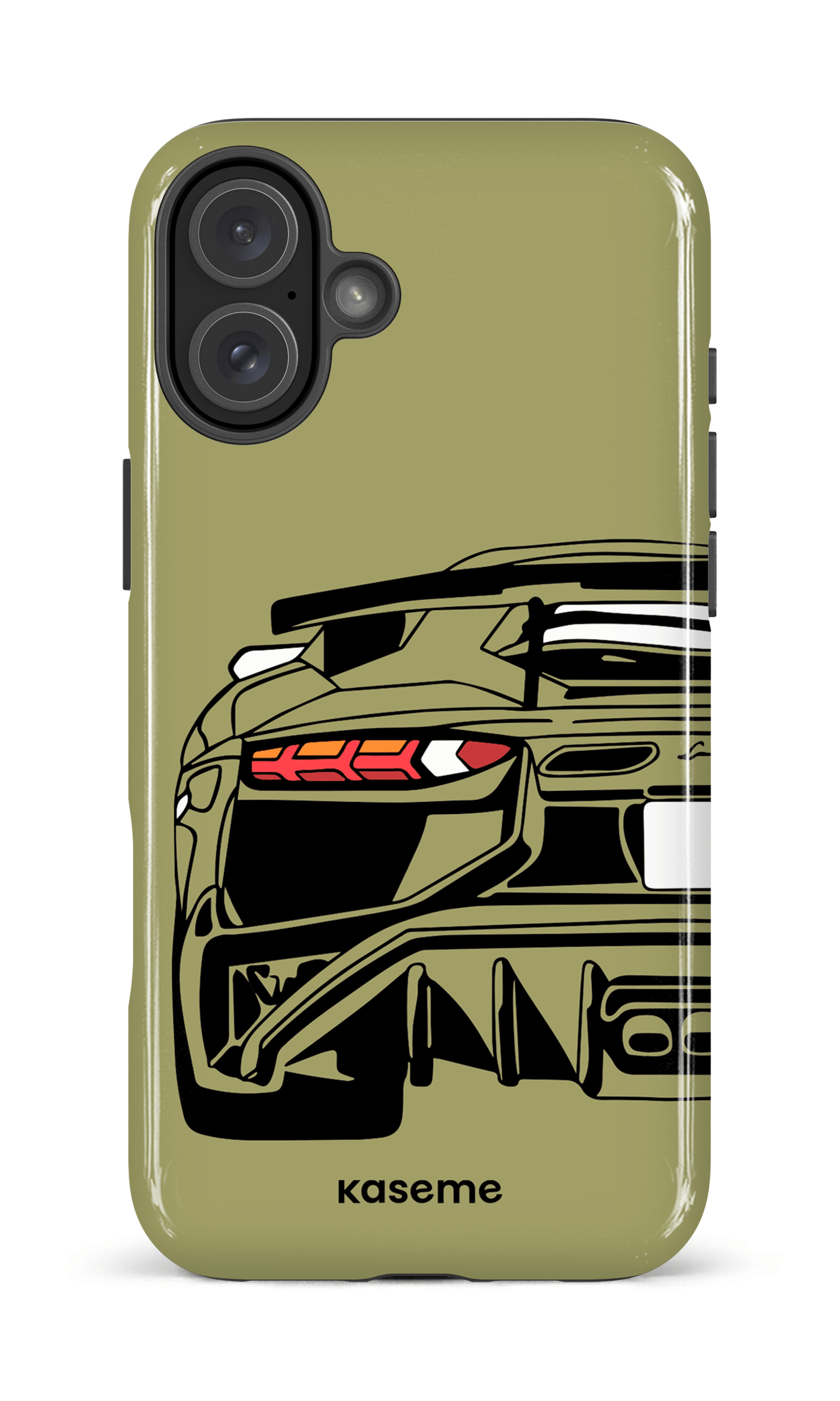 iPhone 16 Plus Impact Case Lambo Green -
