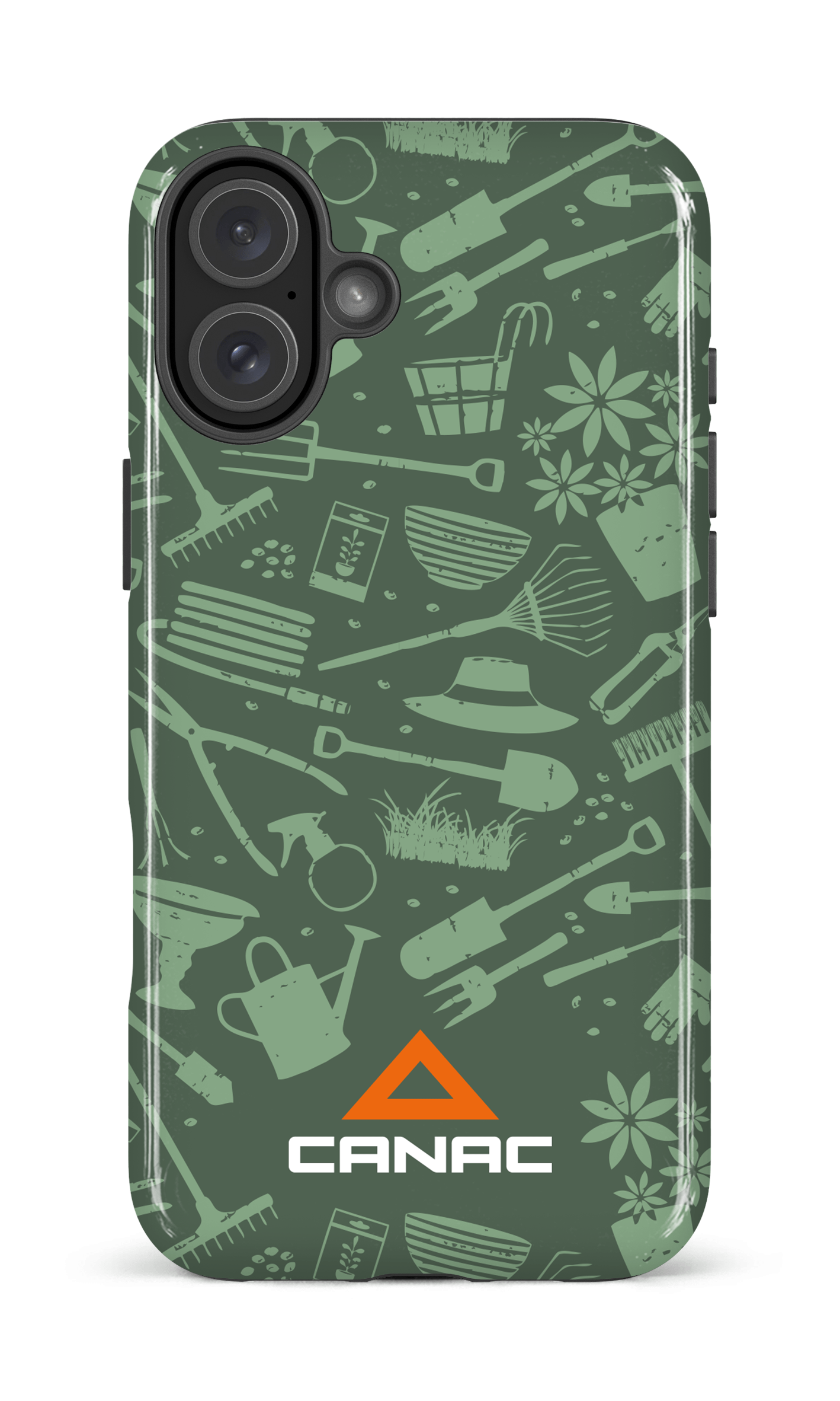 iPhone 16 Plus Impact Case Le saisonnier vert par Canac -