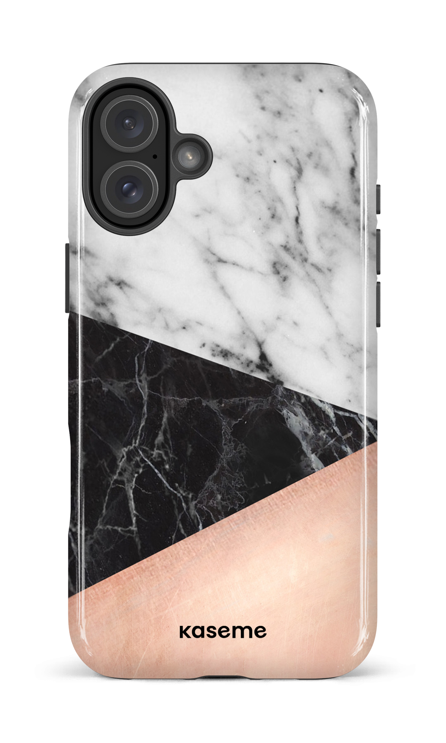 iPhone 16 Plus Impact Case Marble Love -