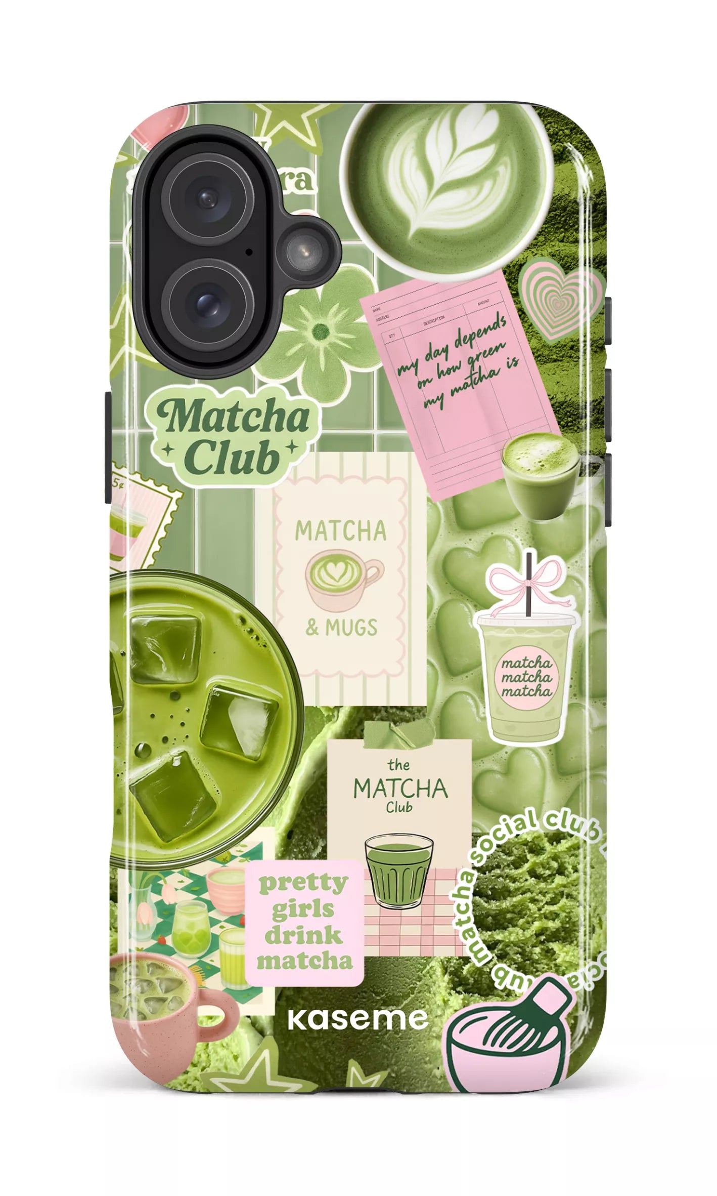iPhone 16 Plus Impact Case Matcha Rituals -