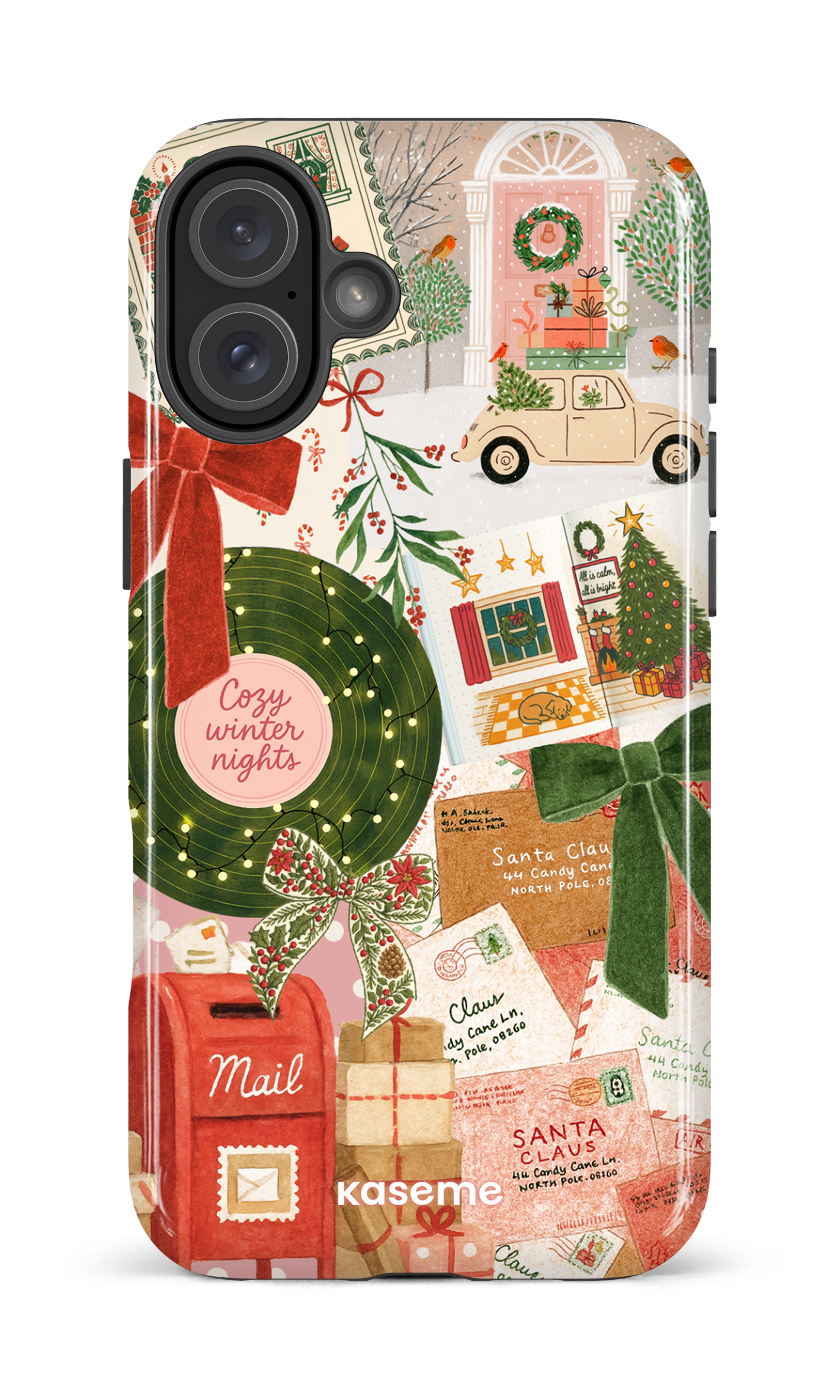 iPhone 16 Plus Impact Case Merry Mail -