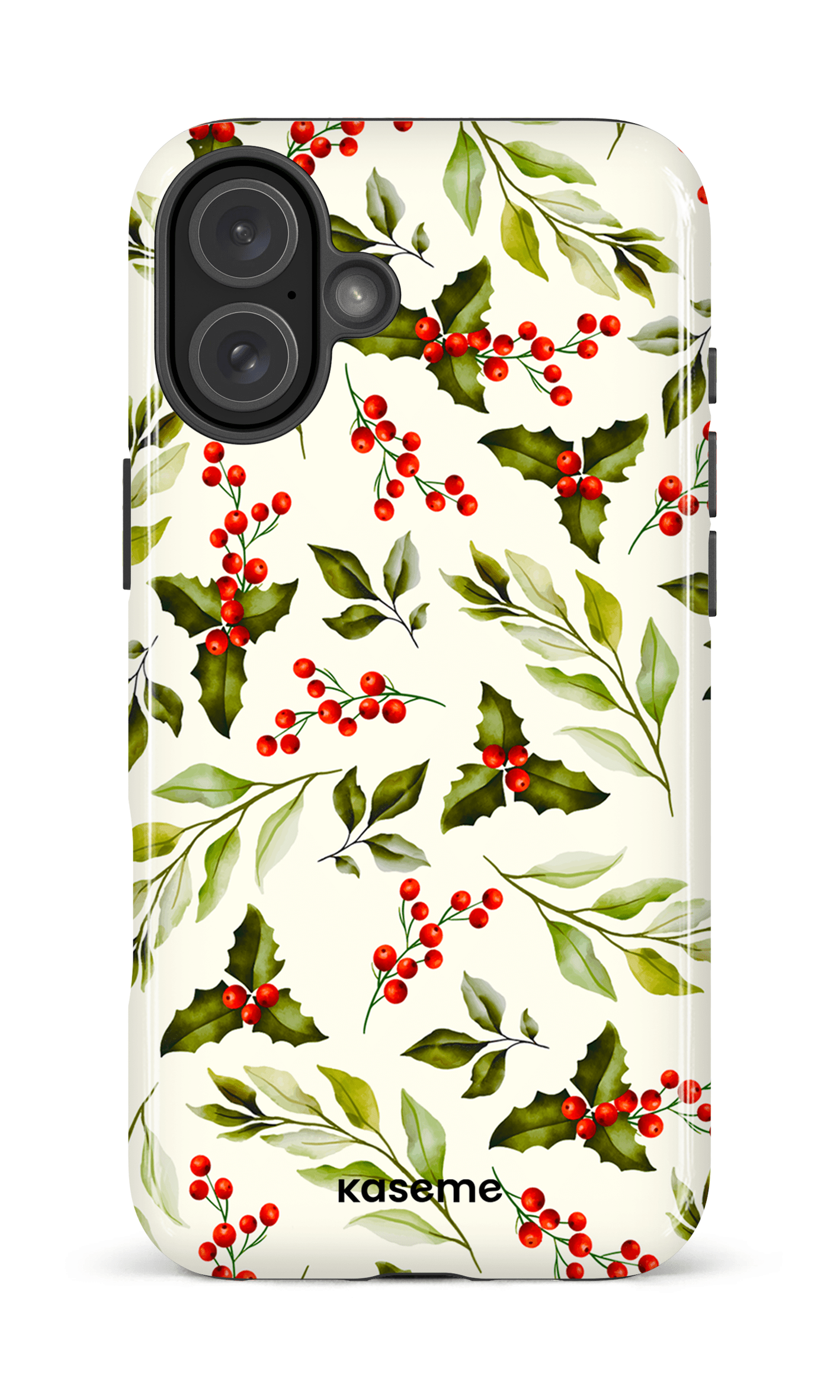 iPhone 16 Plus Impact Case Mistletoe -