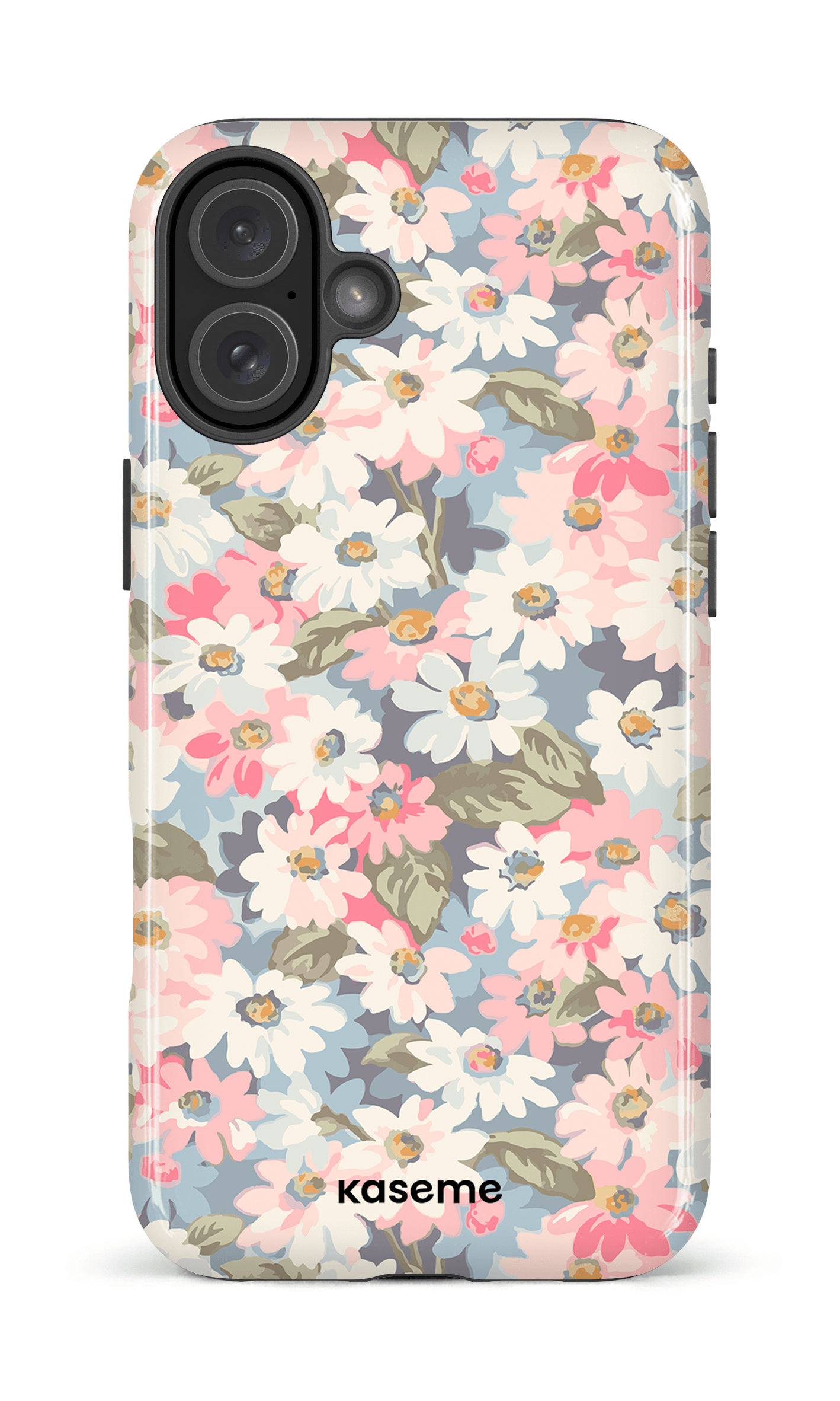 iPhone 16 Plus Impact Case Mosaic of blooms -