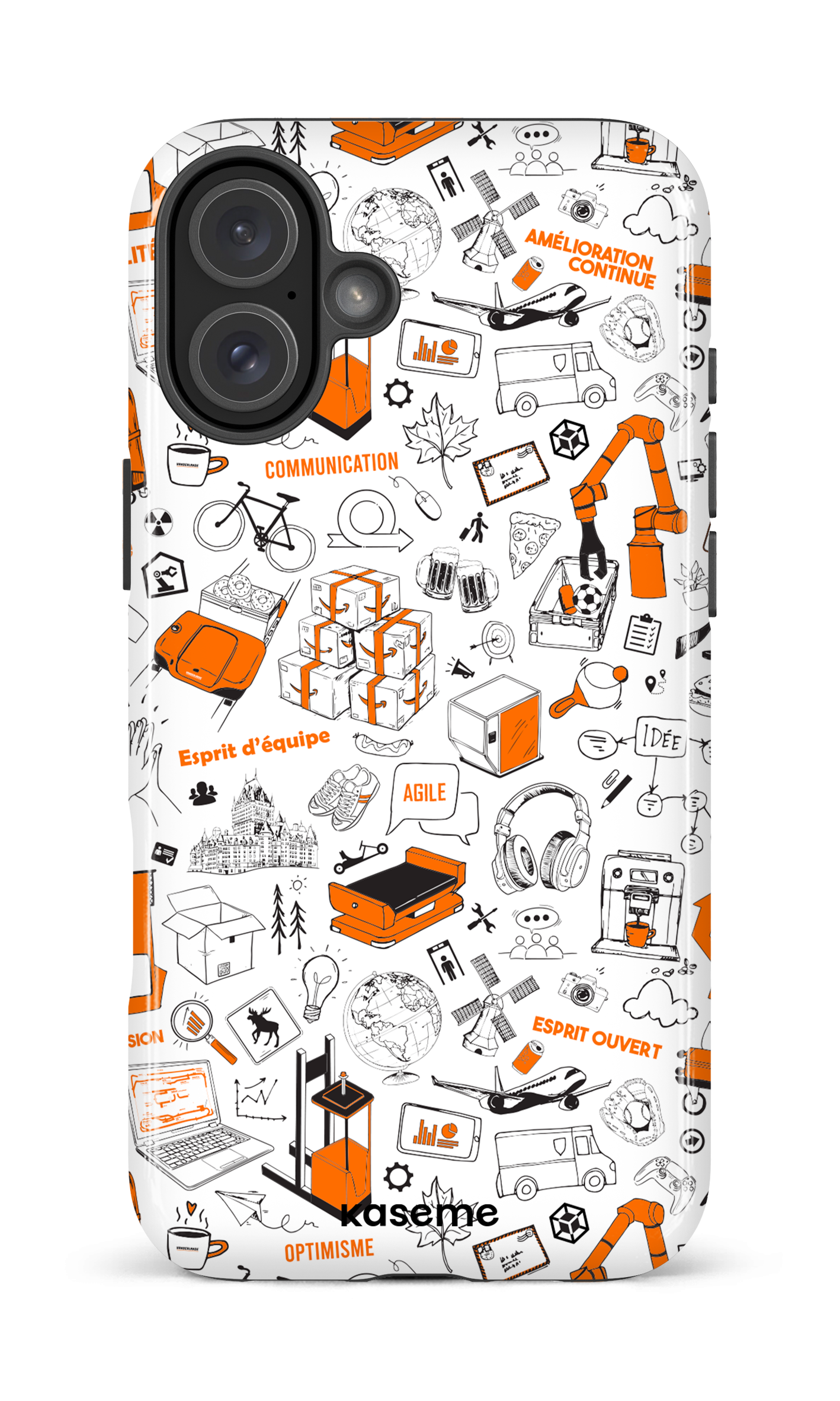 iPhone 16 Plus Impact Case Murale Vanderlande -