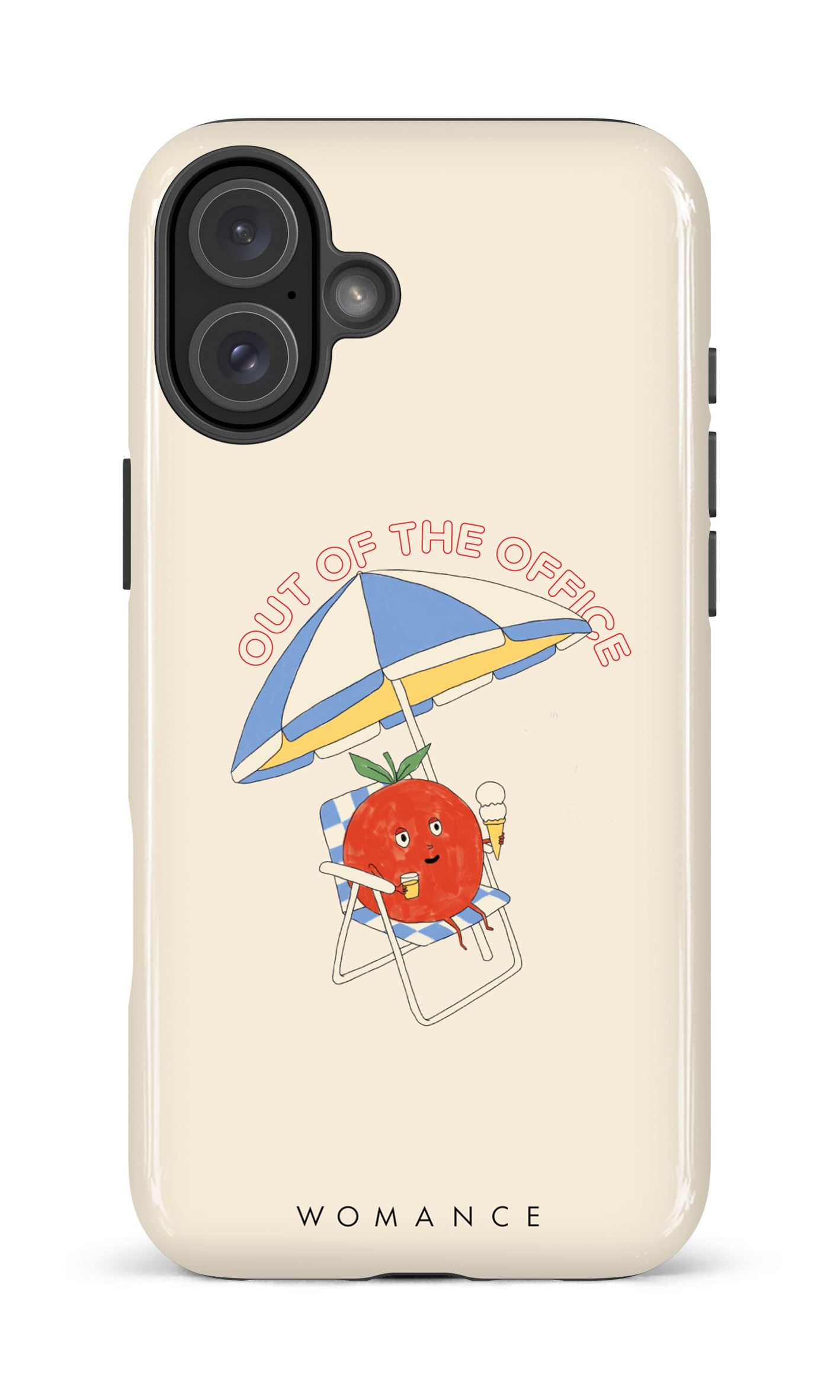 iPhone 16 Plus Impact Case Out Of Office -