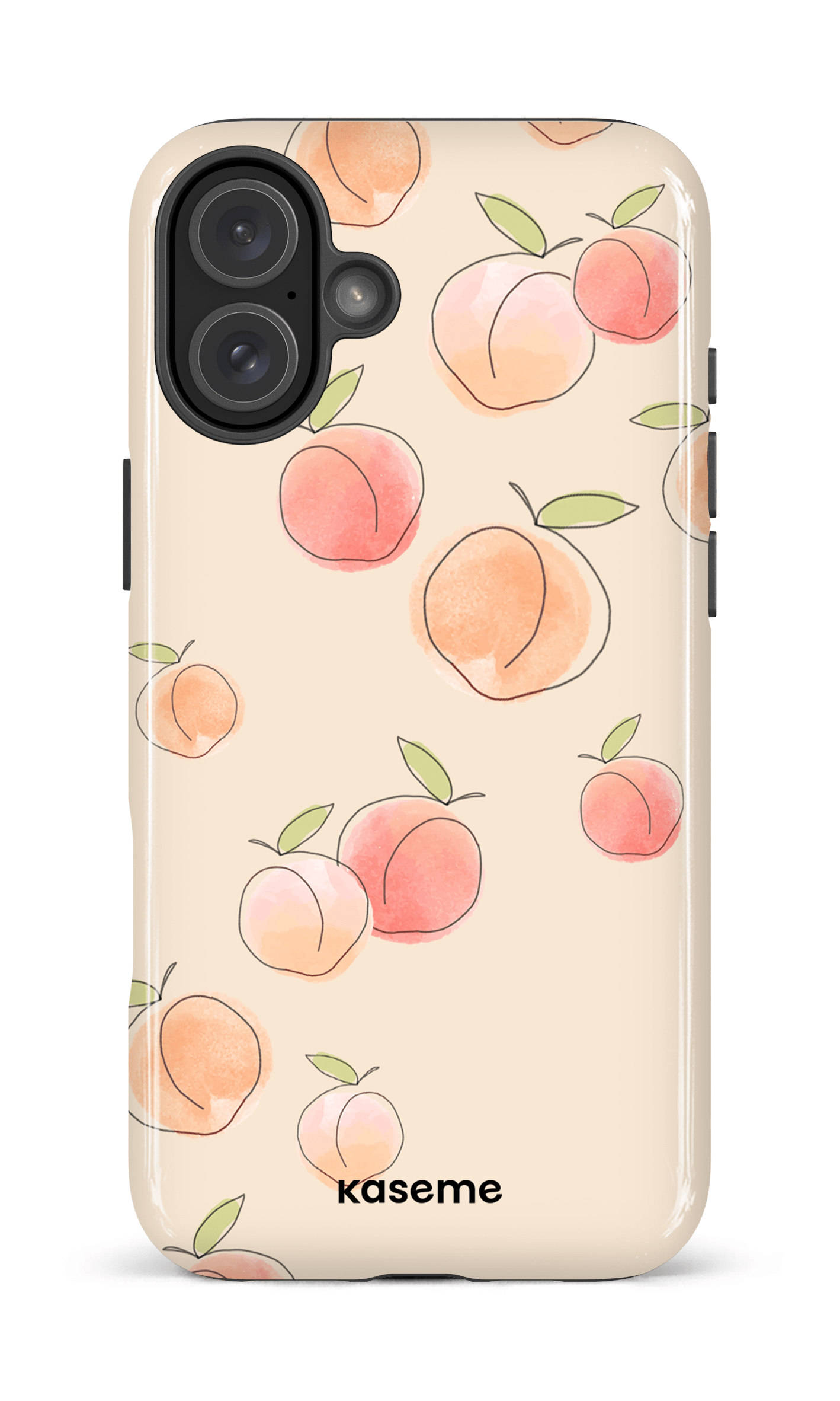 iPhone 16 Plus Impact Case Peachy -