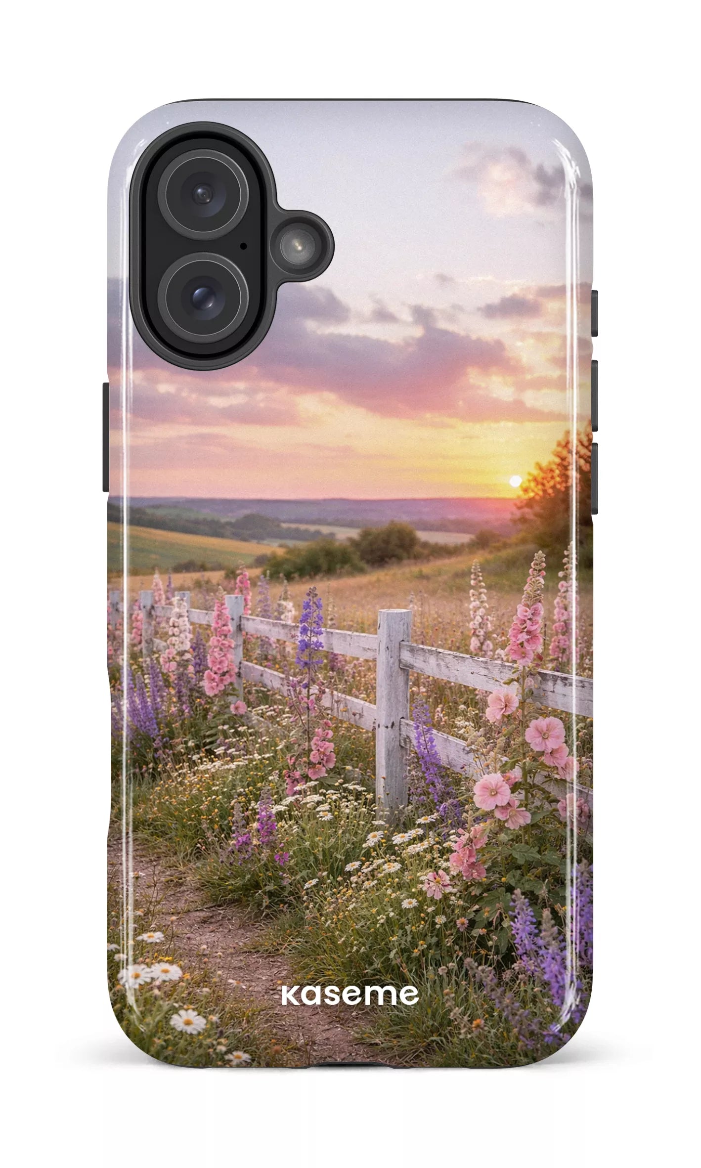 iPhone 16 Plus Impact Case Pink Sky -