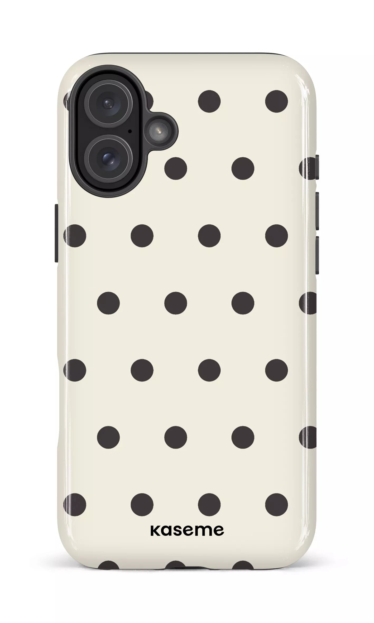 iPhone 16 Plus Impact Case Polka -