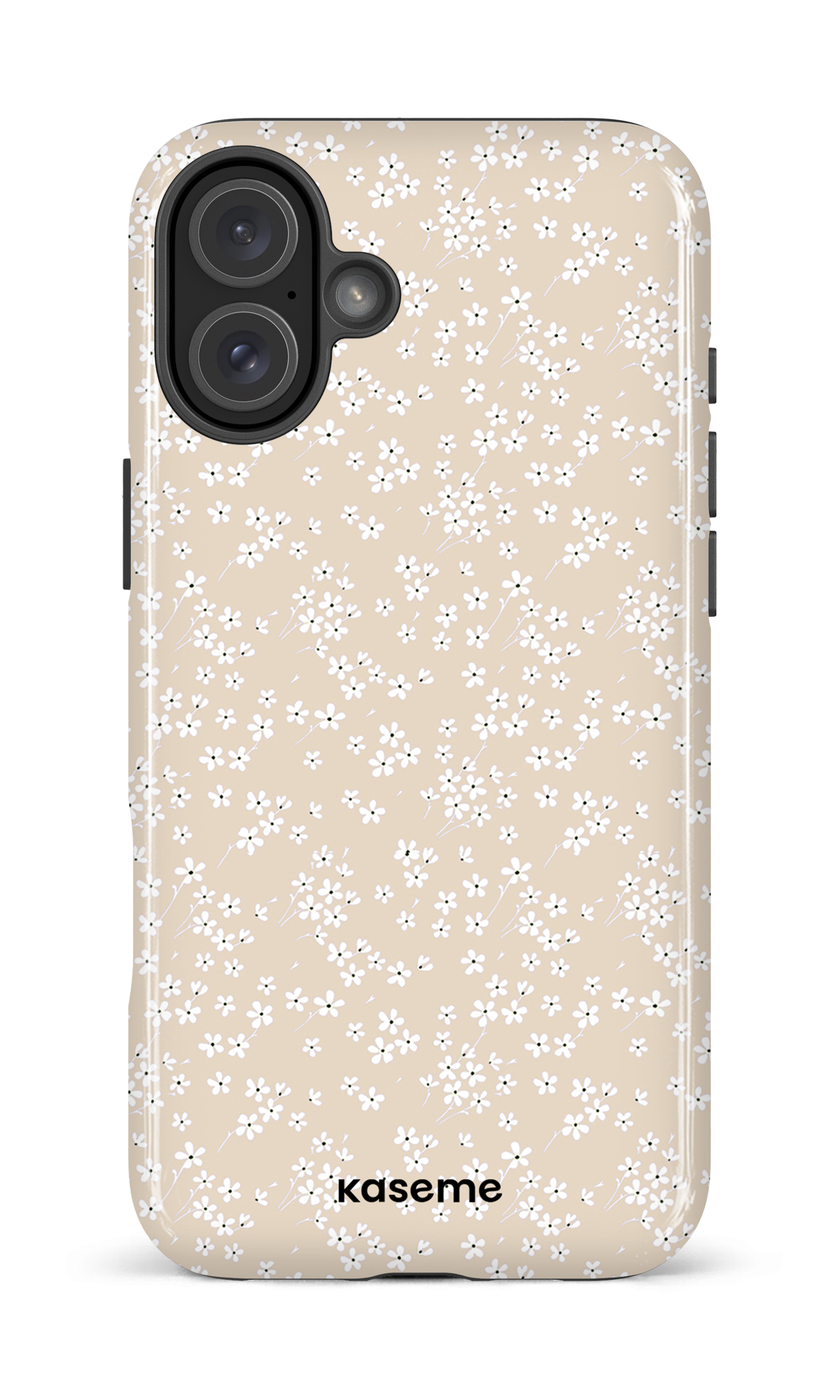 iPhone 16 Plus Impact Case Posy beige -