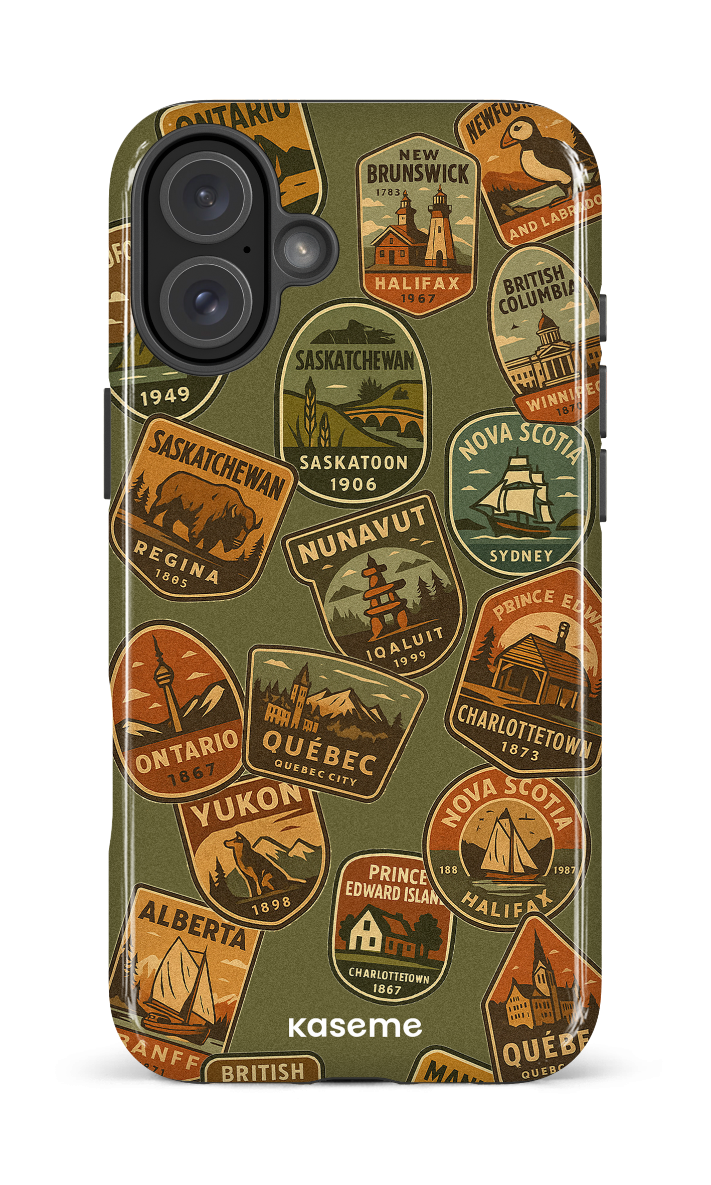 iPhone 16 Plus Impact Case Provinces -
