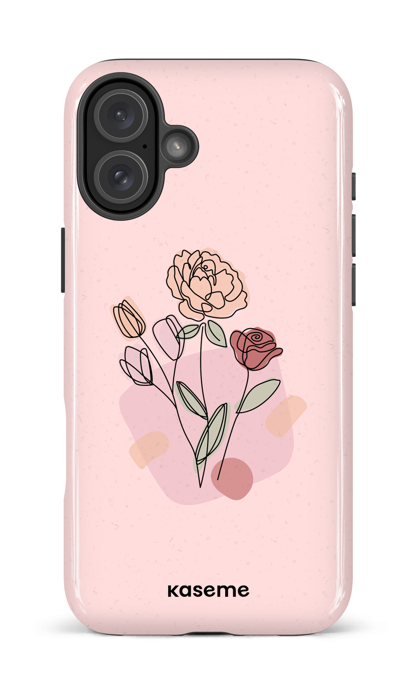 iPhone 16 Plus Impact Case Spring memories pink -