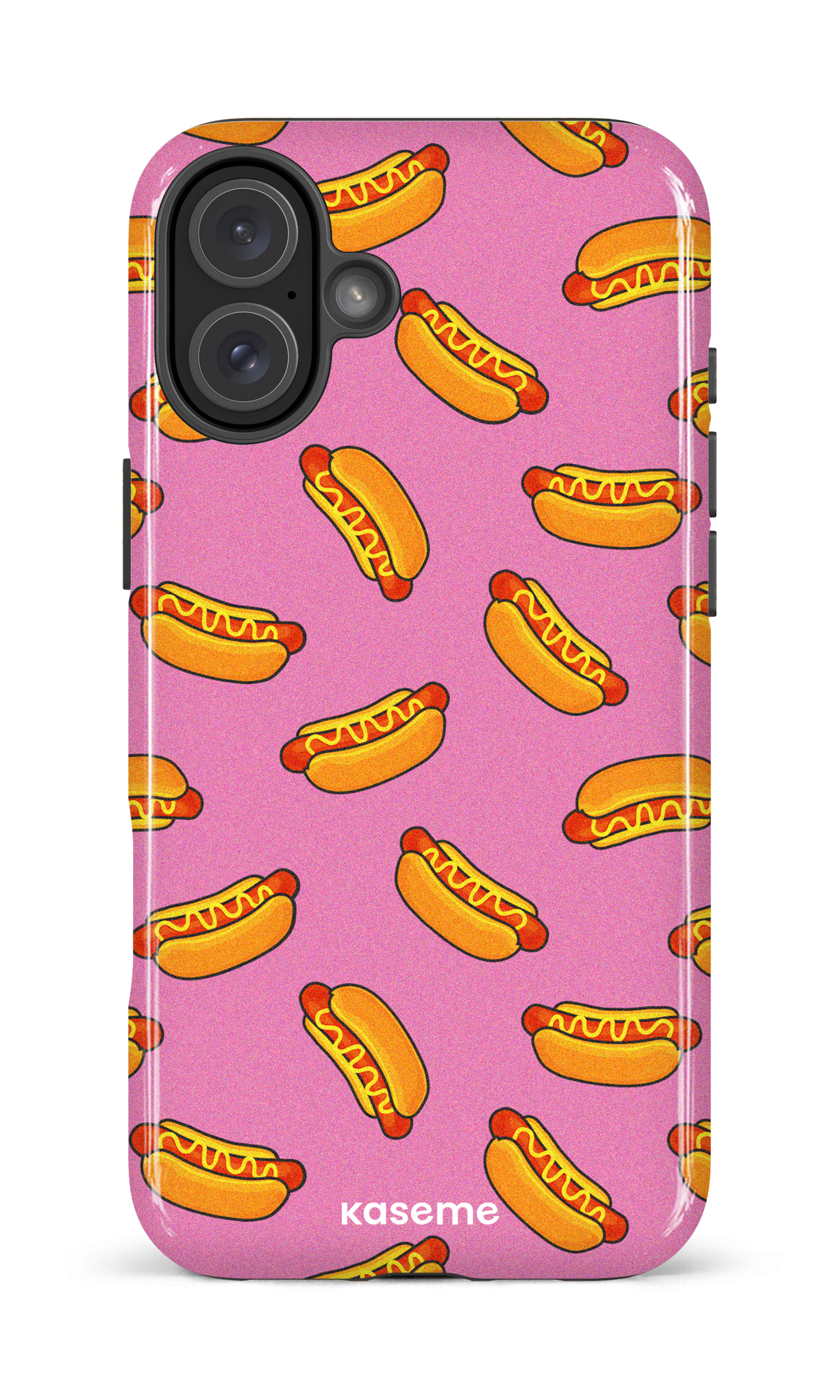 iPhone 16 Plus Impact Case Steam Pink -
